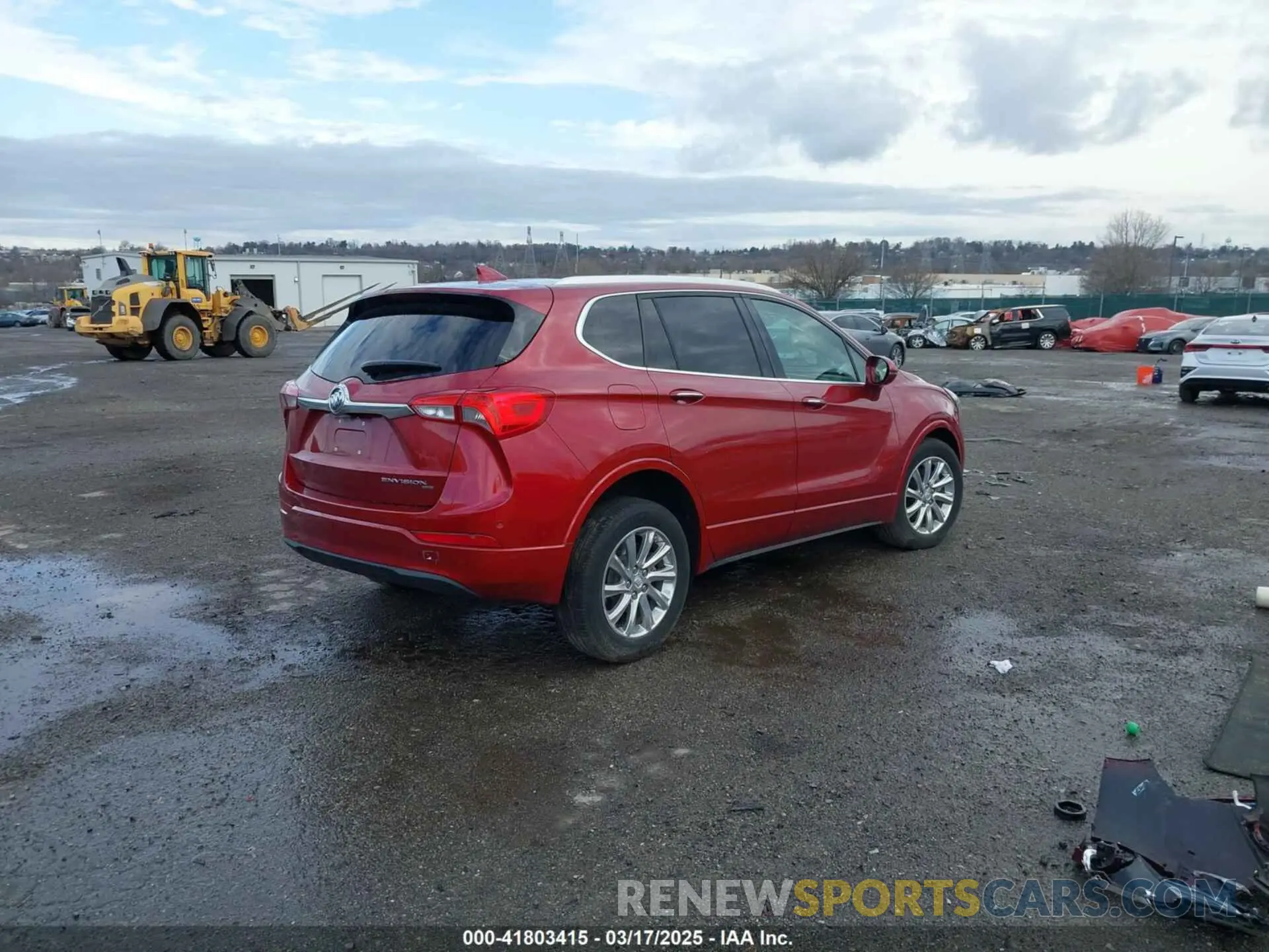 4 fotografías del automóvil dañado LRBFX2SA0KD125646 BUICK ENVISION 2019