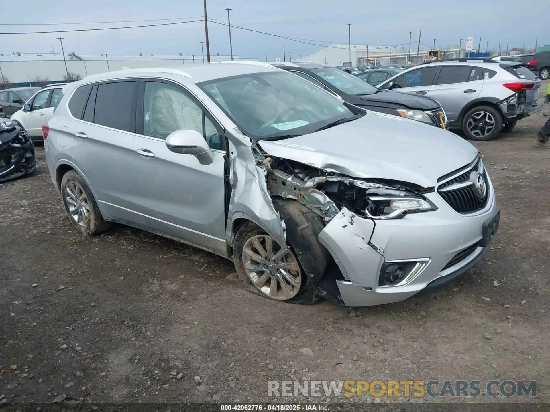 1 fotografías del automóvil dañado LRBFX2SA2KD005461 BUICK ENVISION 2019