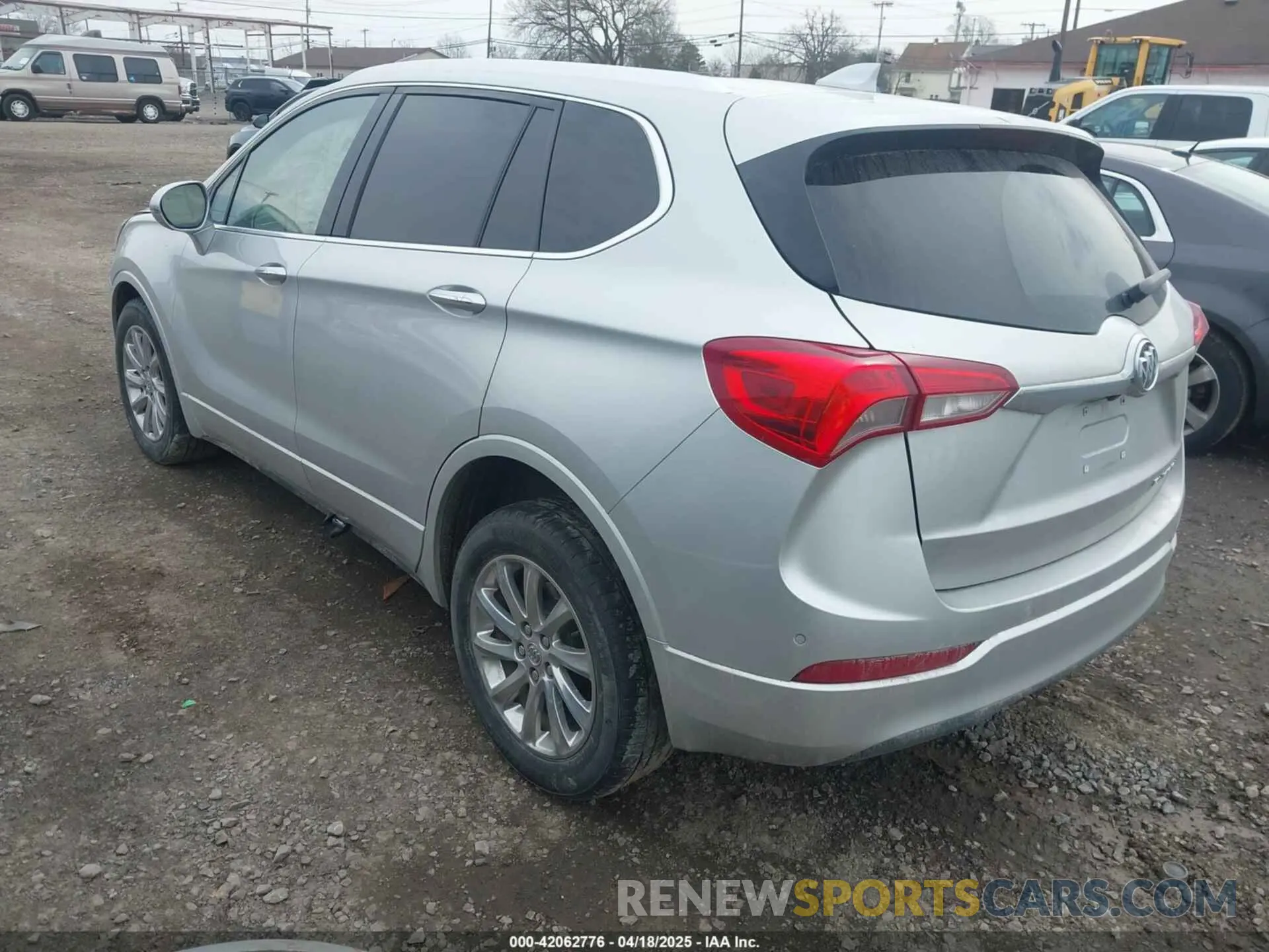 3 fotografías del automóvil dañado LRBFX2SA2KD005461 BUICK ENVISION 2019