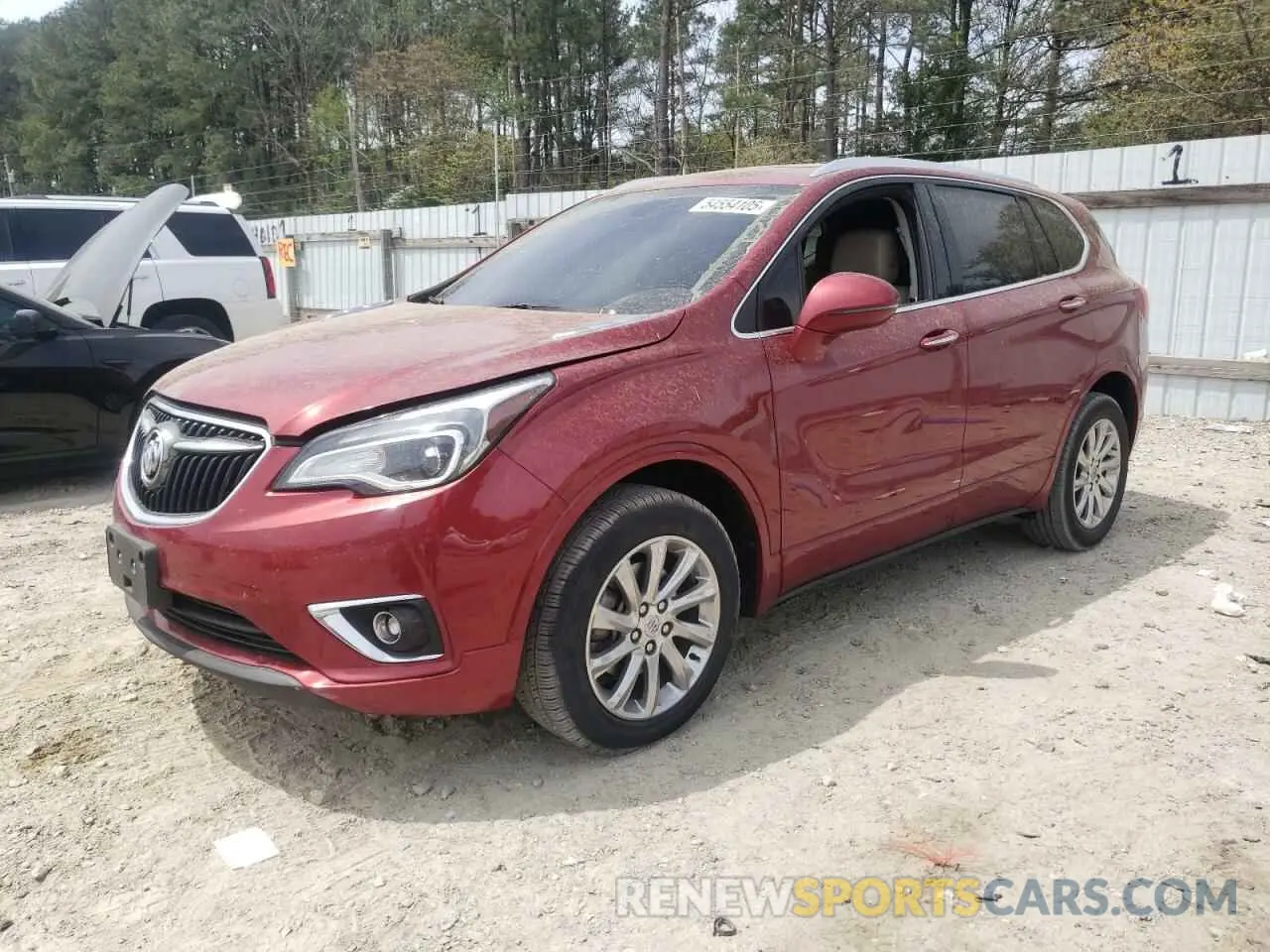 1 fotografías del automóvil dañado LRBFX2SA3KD013908 BUICK ENVISION 2019