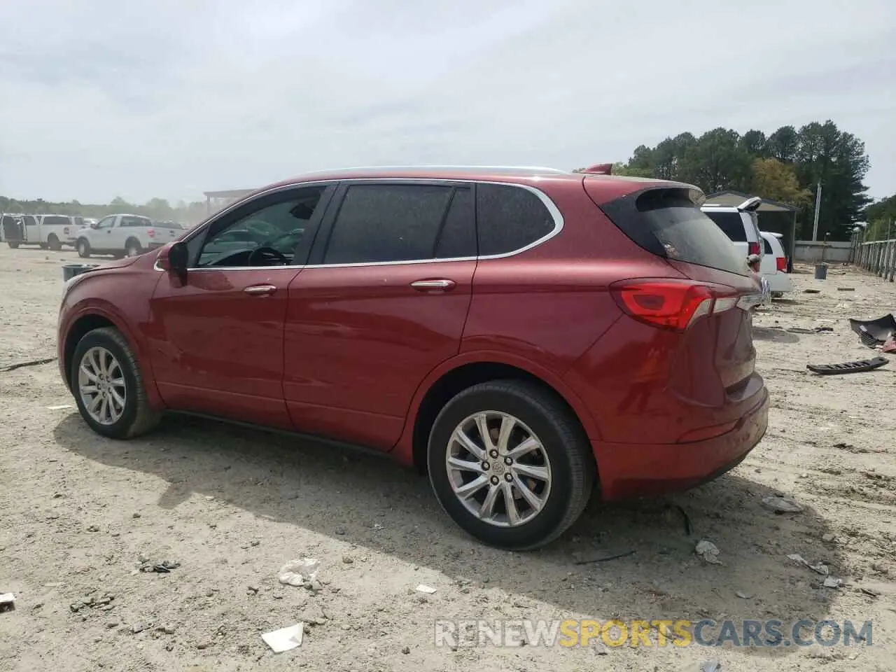 2 fotografías del automóvil dañado LRBFX2SA3KD013908 BUICK ENVISION 2019
