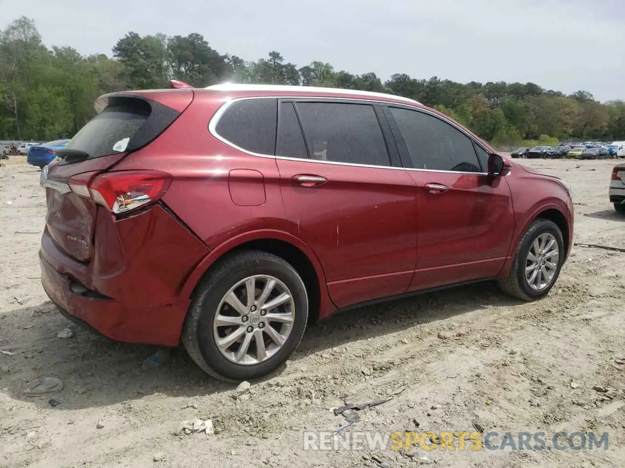 3 fotografías del automóvil dañado LRBFX2SA3KD013908 BUICK ENVISION 2019