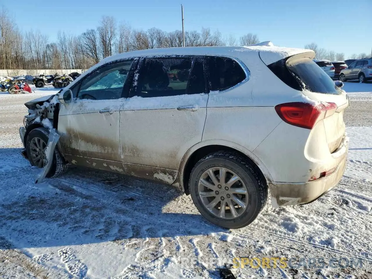 2 fotografías del automóvil dañado LRBFX2SA4KD144992 BUICK ENVISION 2019