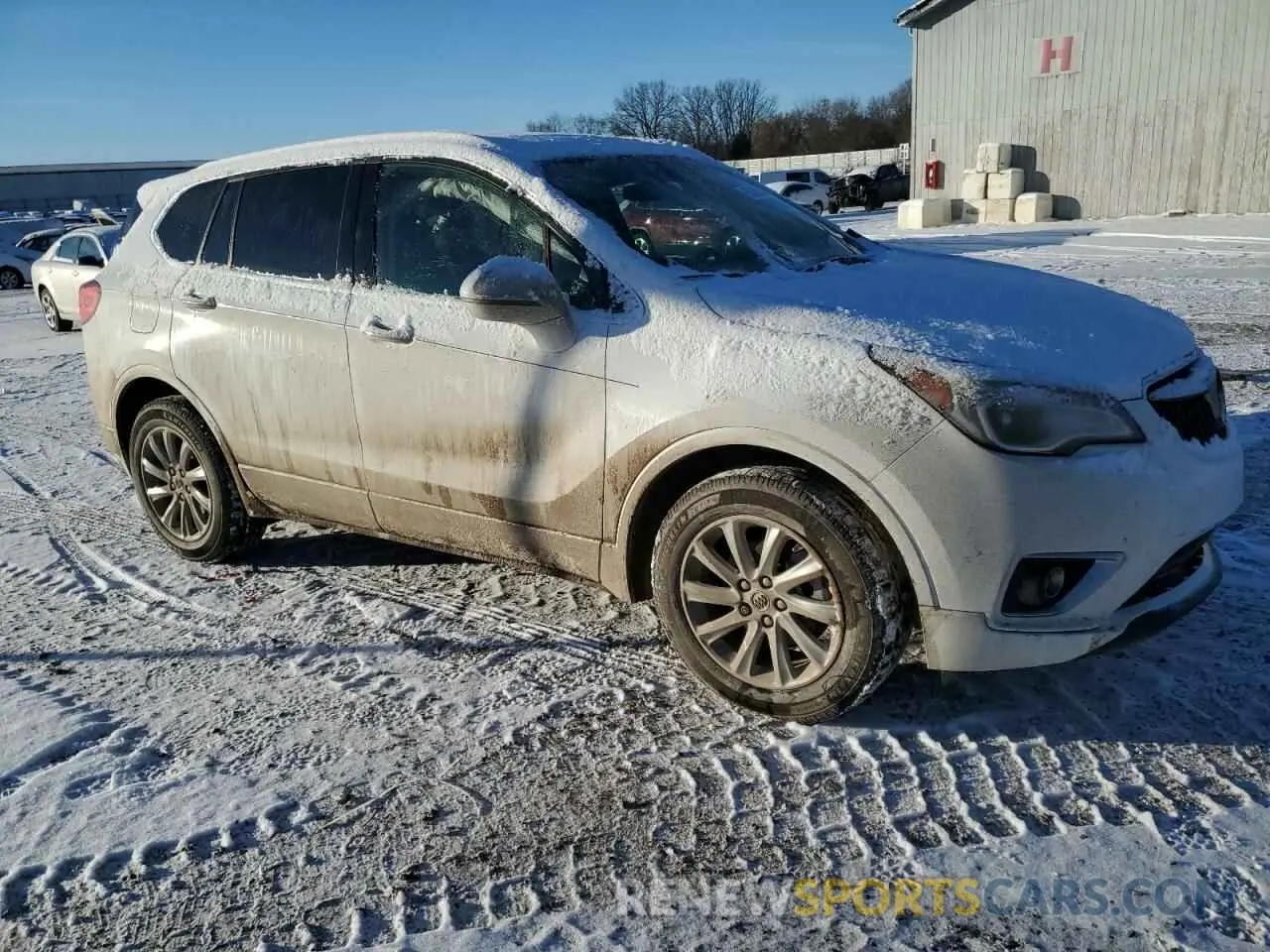 4 fotografías del automóvil dañado LRBFX2SA4KD144992 BUICK ENVISION 2019