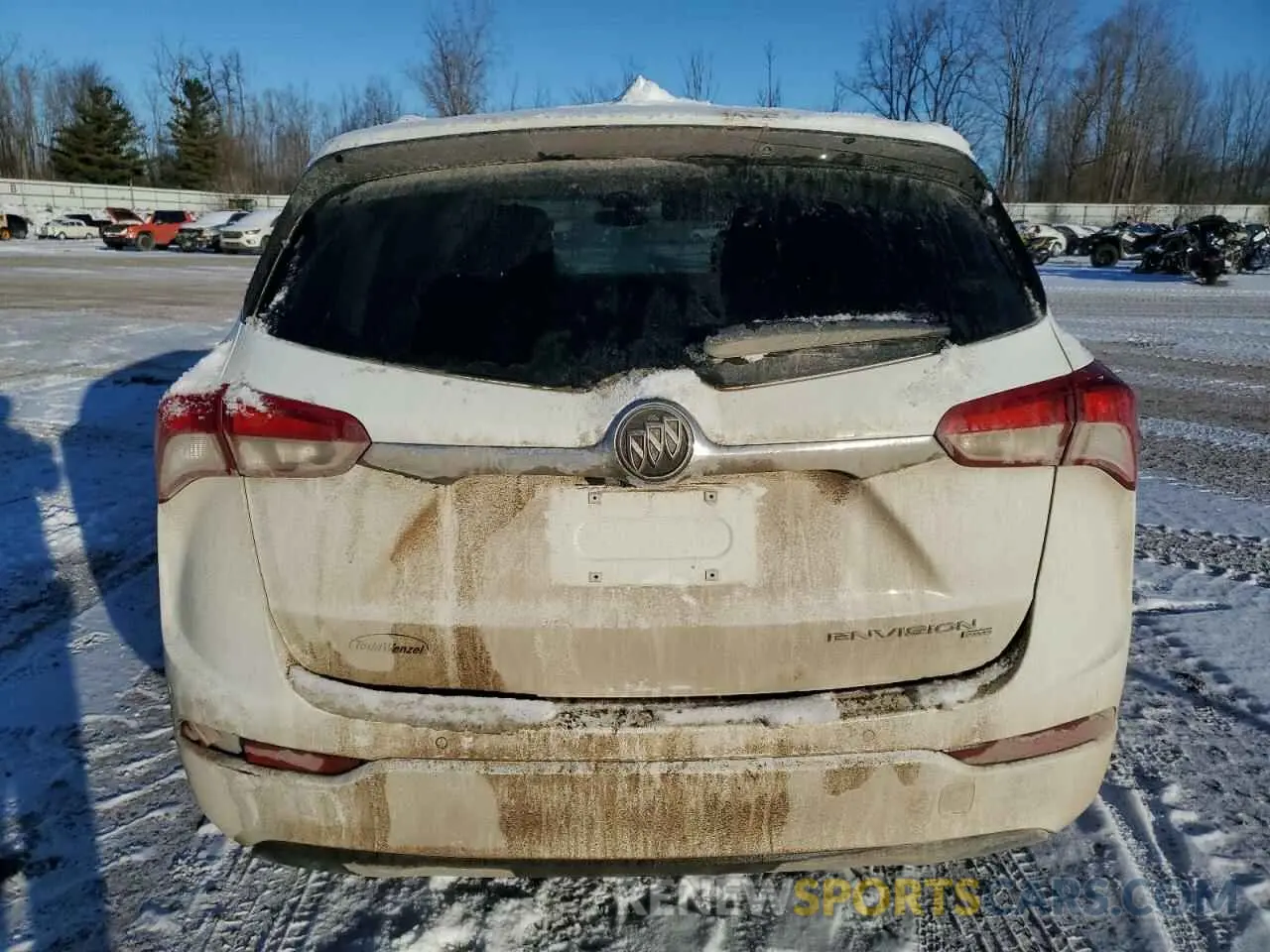 6 fotografías del automóvil dañado LRBFX2SA4KD144992 BUICK ENVISION 2019