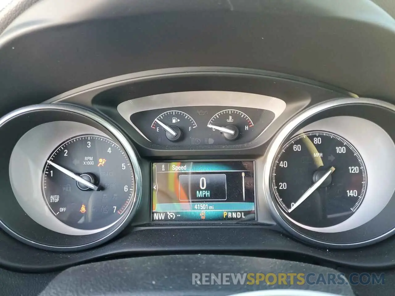 9 fotografías del automóvil dañado LRBFX2SA4KD144992 BUICK ENVISION 2019