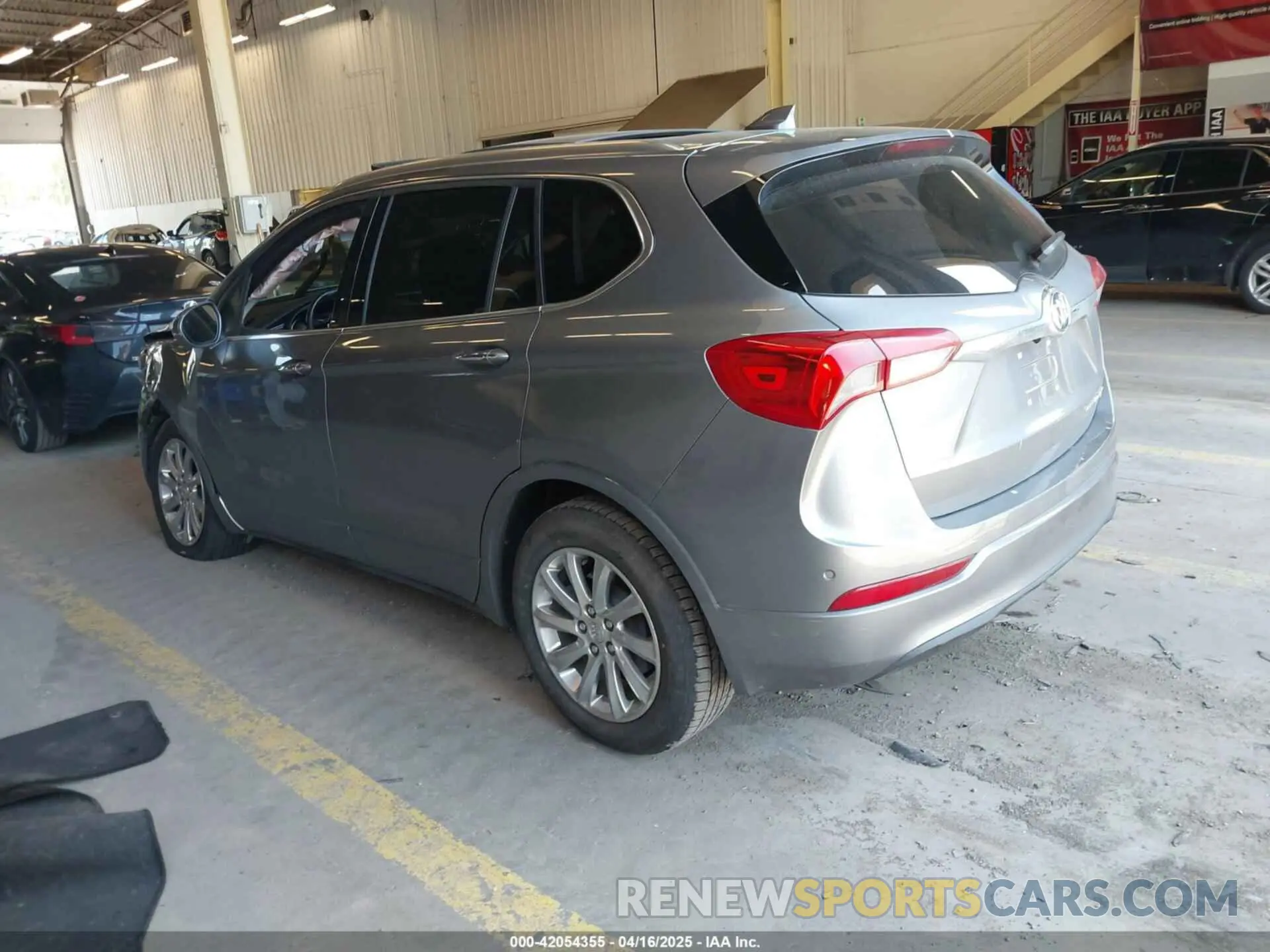 3 fotografías del automóvil dañado LRBFX2SA6KD016267 BUICK ENVISION 2019