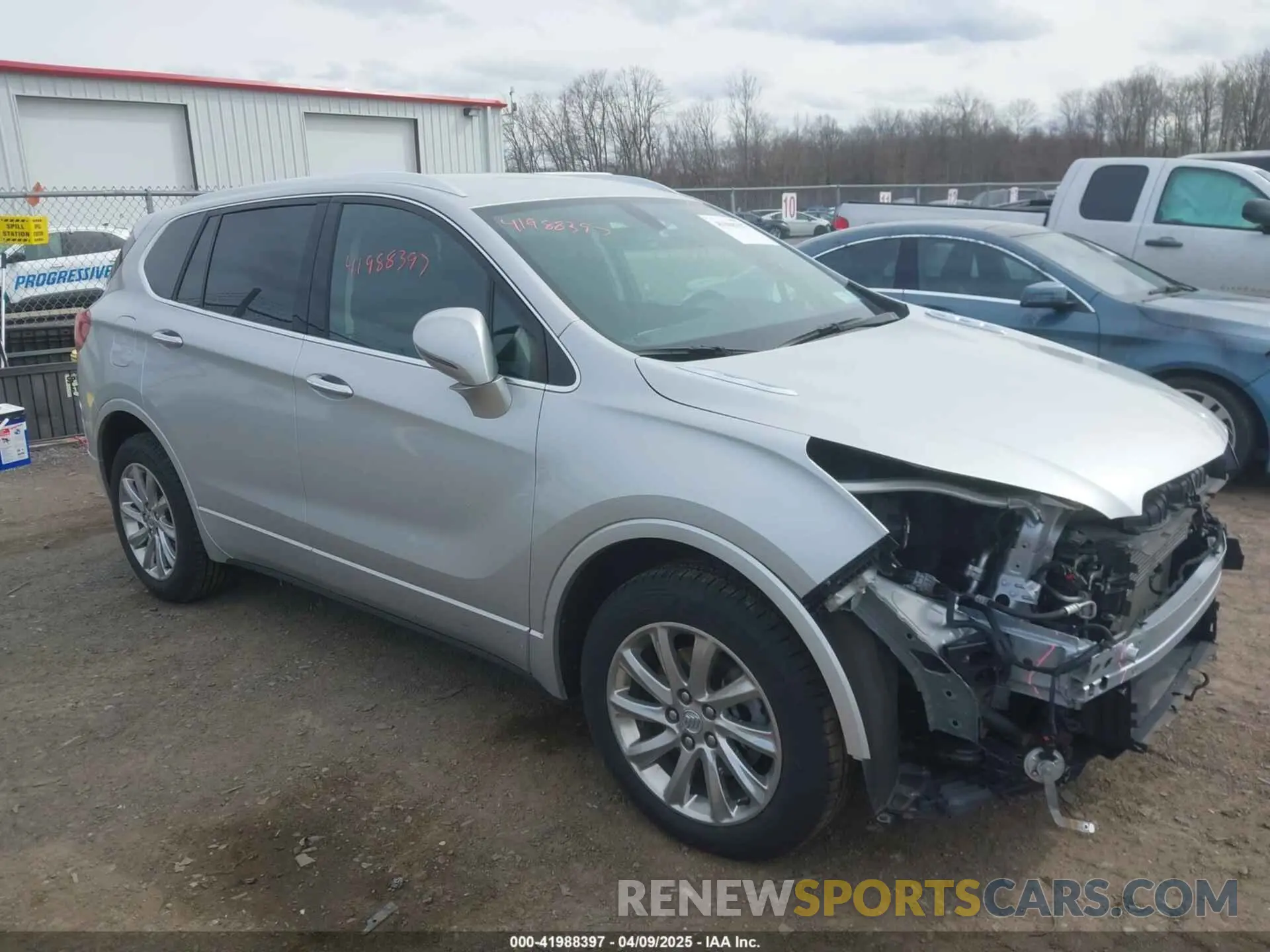 1 fotografías del automóvil dañado LRBFX2SA6KD091048 BUICK ENVISION 2019