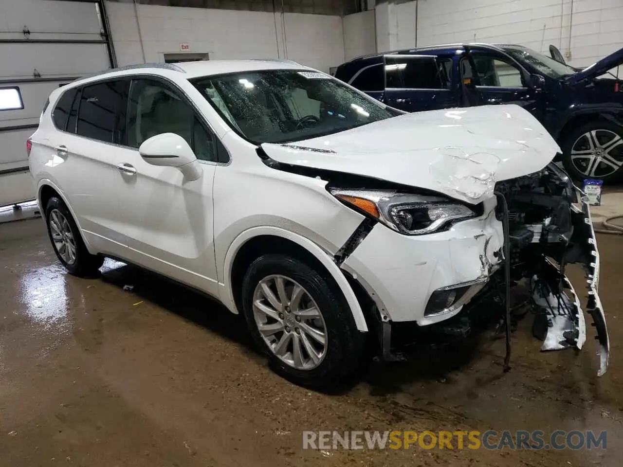 4 fotografías del automóvil dañado LRBFX2SA7KD107838 BUICK ENVISION 2019