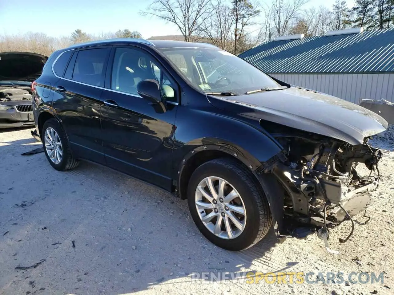 4 fotografías del automóvil dañado LRBFX2SA9KD000371 BUICK ENVISION 2019