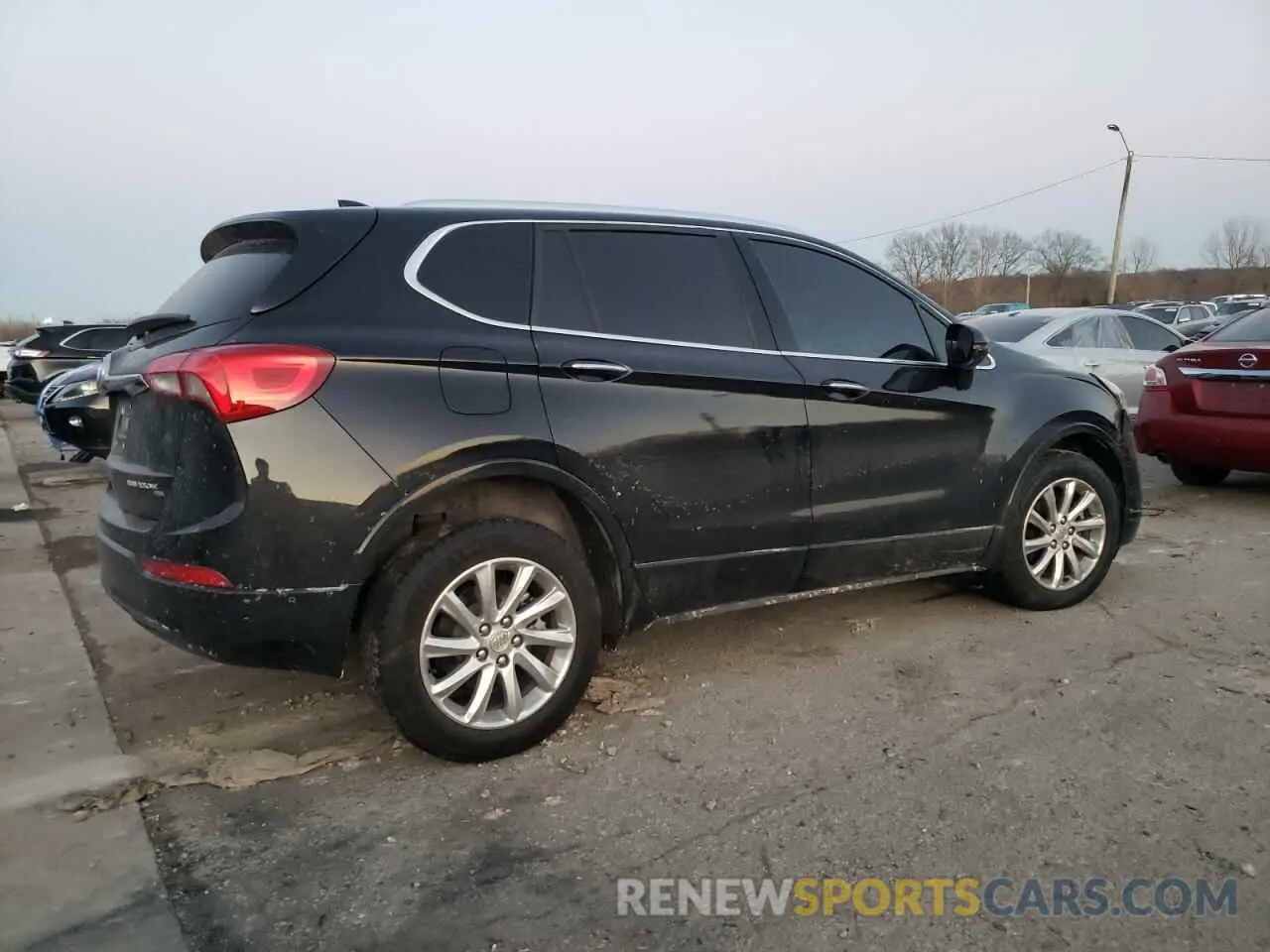 3 fotografías del automóvil dañado LRBFX2SA9KD144289 BUICK ENVISION 2019