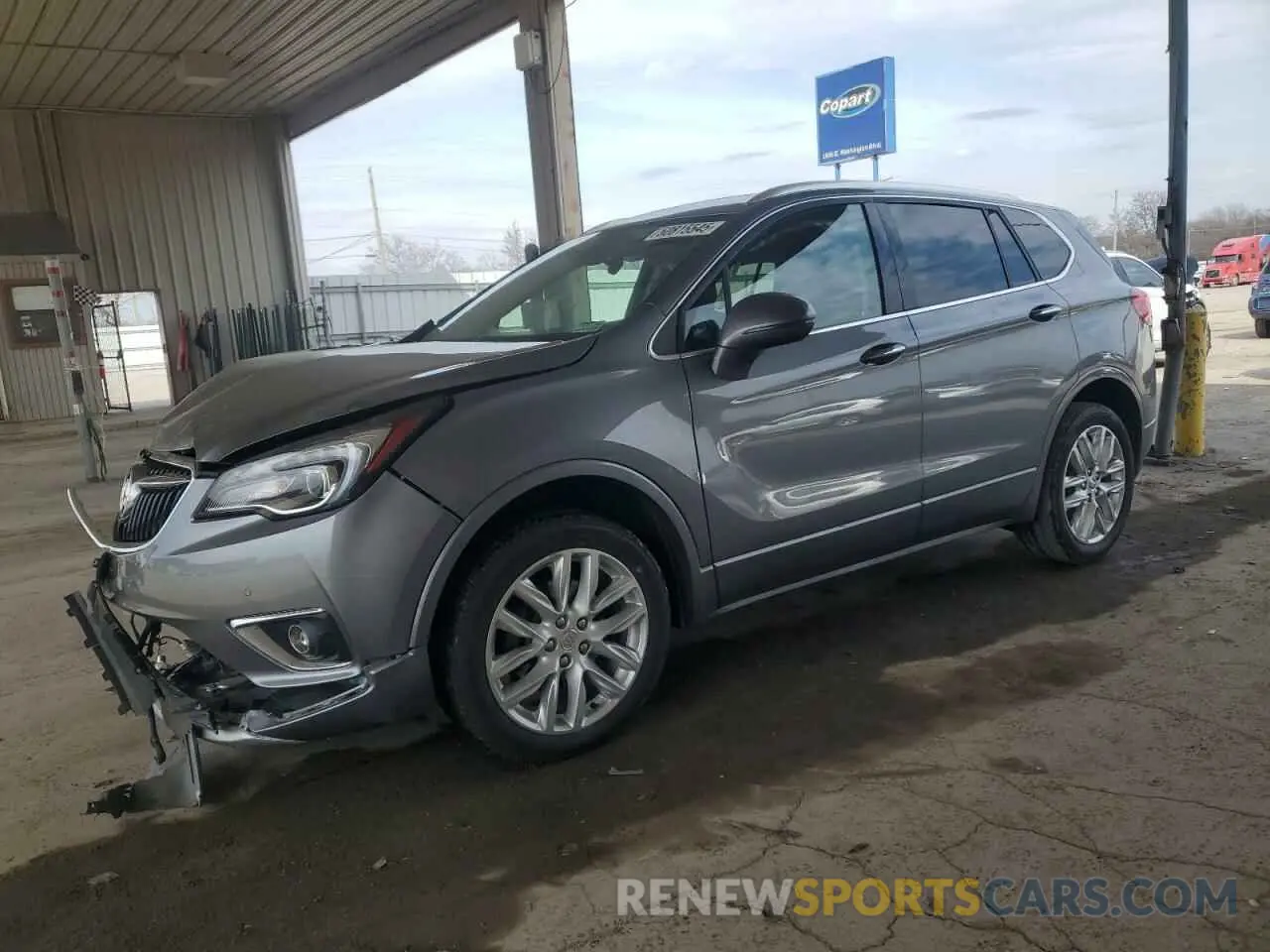 1 fotografías del automóvil dañado LRBFX3SX0KD145731 BUICK ENVISION 2019