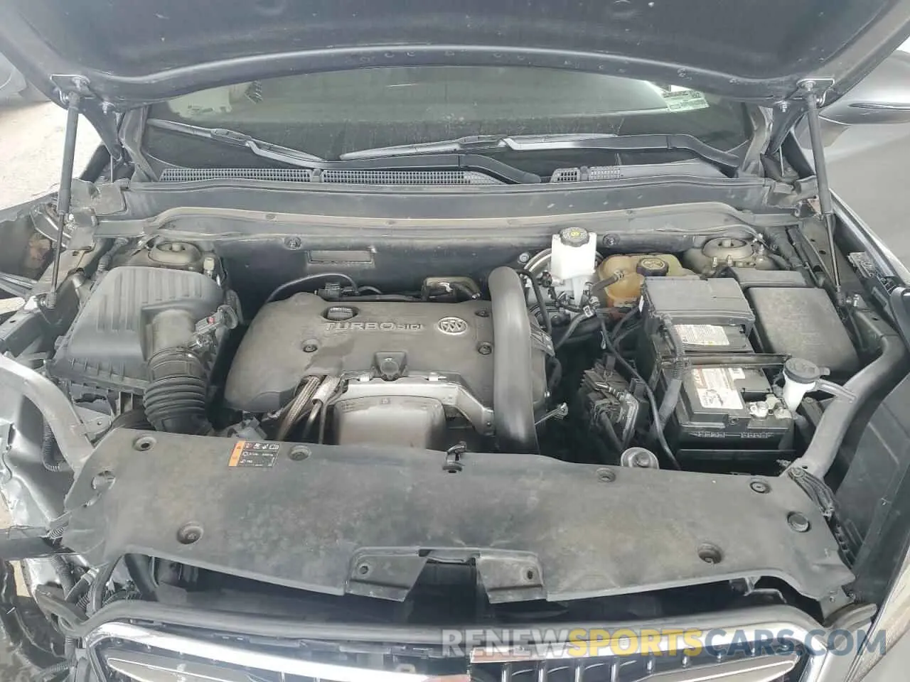 12 fotografías del automóvil dañado LRBFX3SX0KD145731 BUICK ENVISION 2019