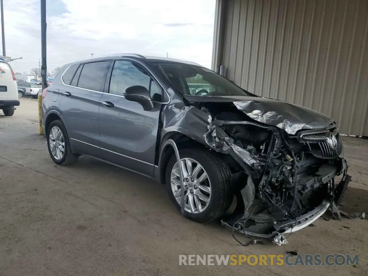 4 fotografías del automóvil dañado LRBFX3SX0KD145731 BUICK ENVISION 2019