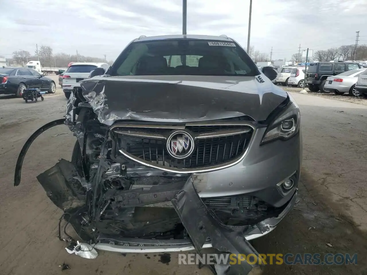 5 fotografías del automóvil dañado LRBFX3SX0KD145731 BUICK ENVISION 2019