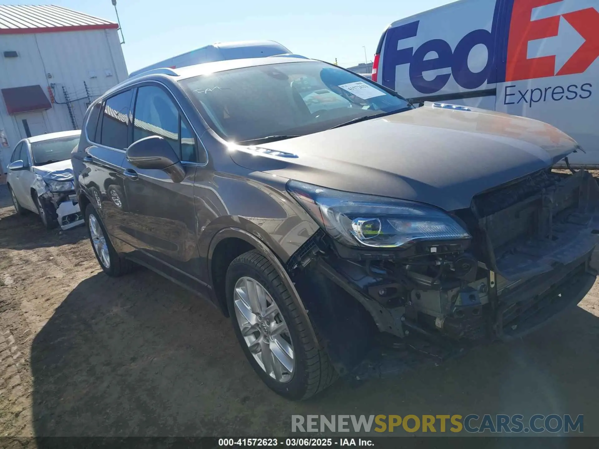 1 fotografías del automóvil dañado LRBFX3SX4KD012082 BUICK ENVISION 2019