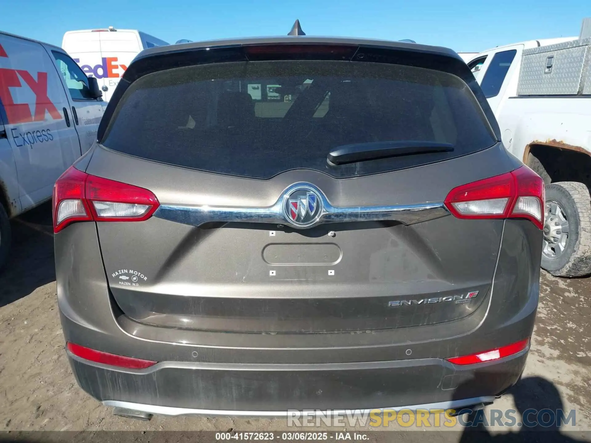 17 fotografías del automóvil dañado LRBFX3SX4KD012082 BUICK ENVISION 2019