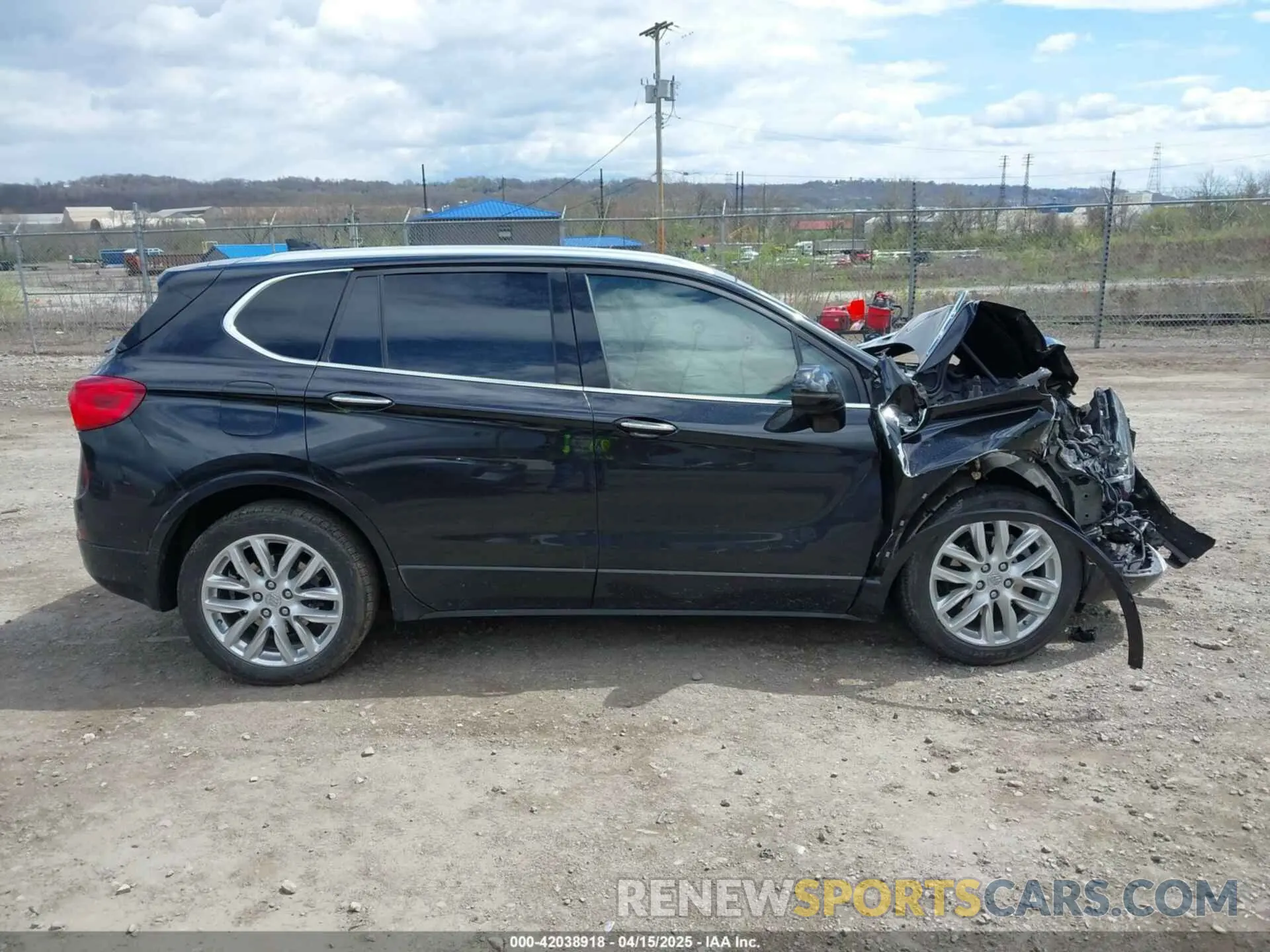 14 fotografías del automóvil dañado LRBFX3SXXKD014919 BUICK ENVISION 2019