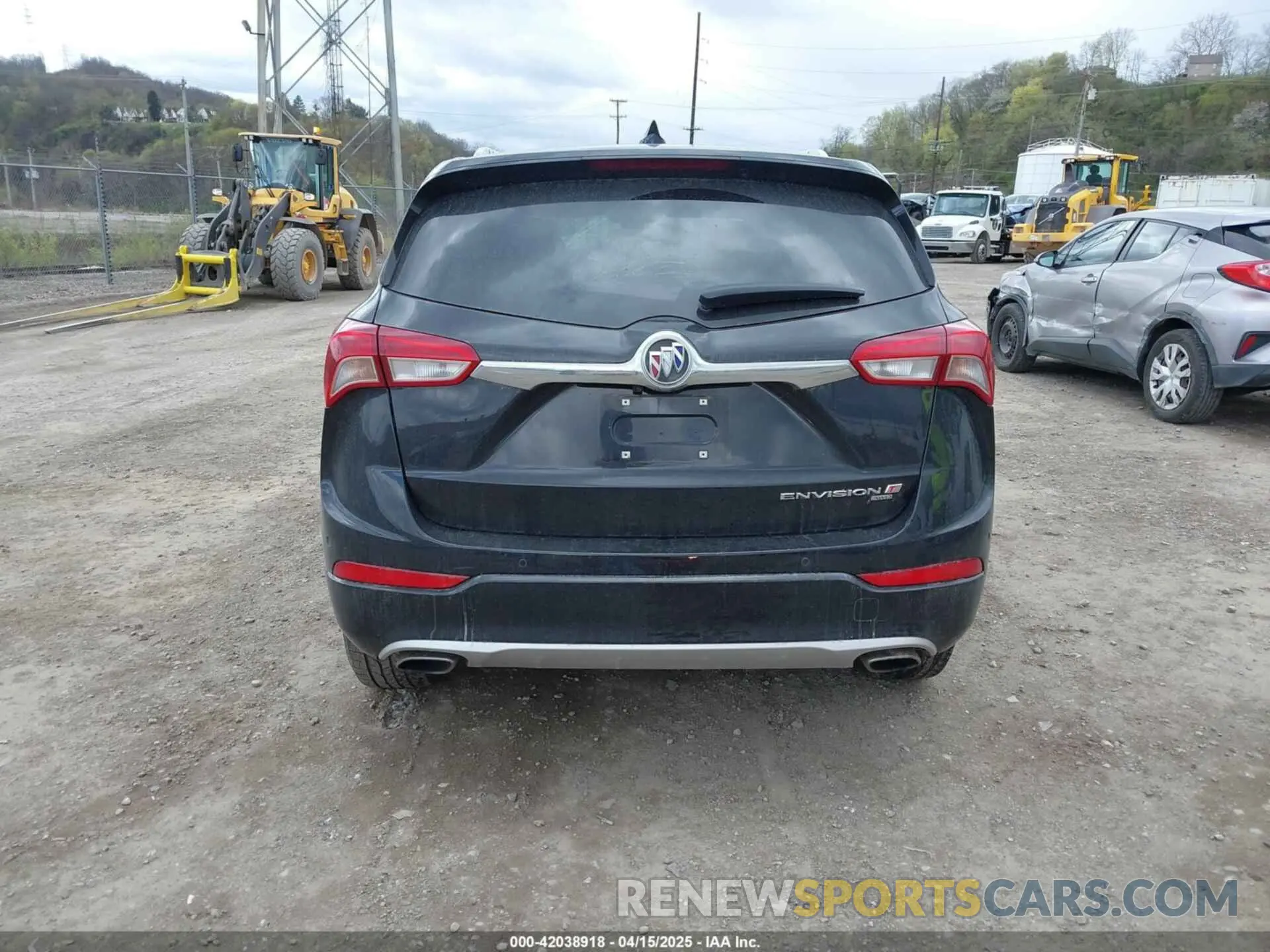 17 fotografías del automóvil dañado LRBFX3SXXKD014919 BUICK ENVISION 2019
