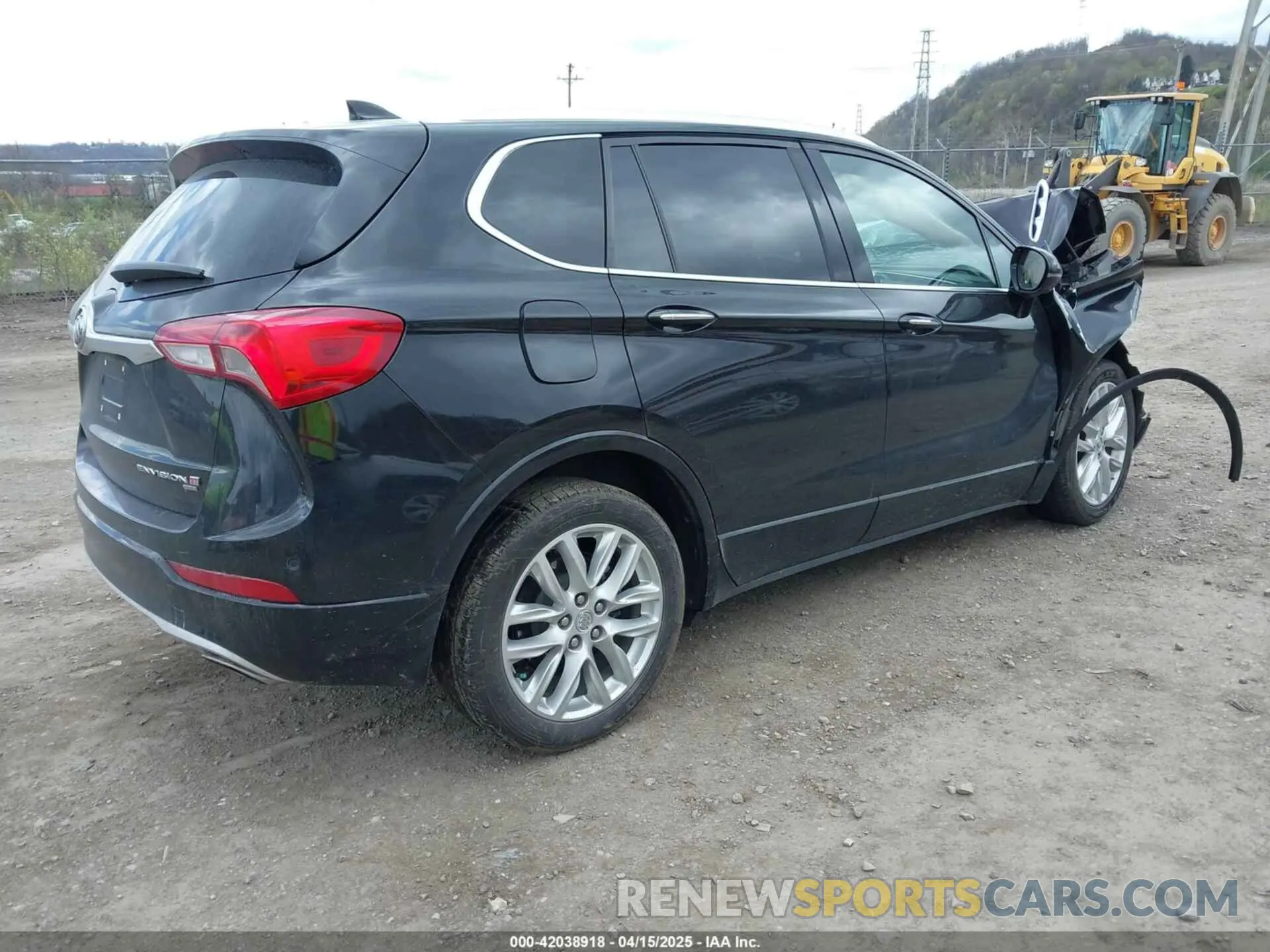 4 fotografías del automóvil dañado LRBFX3SXXKD014919 BUICK ENVISION 2019