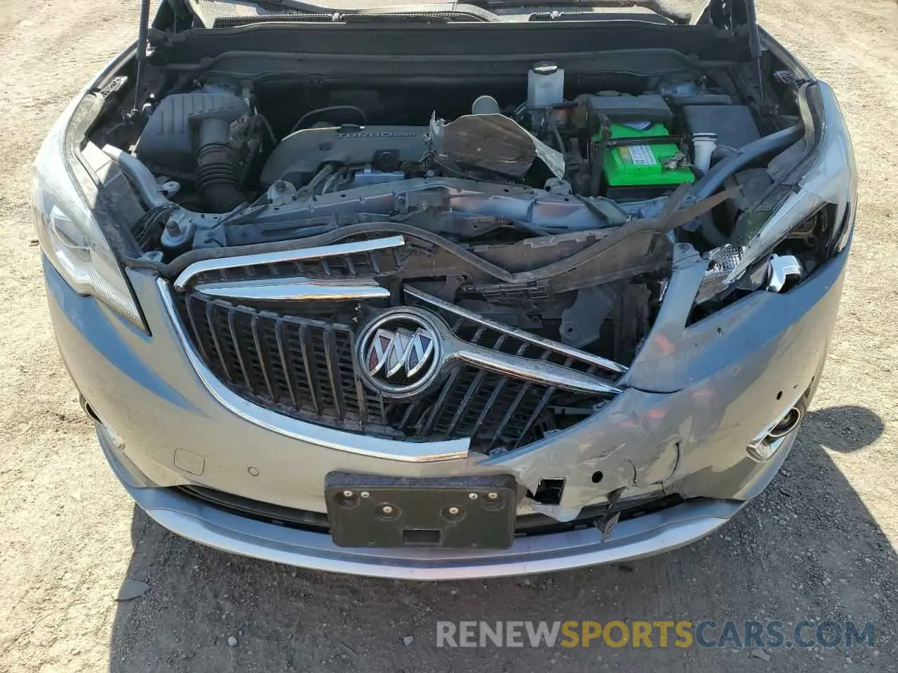 14 fotografías del automóvil dañado LRBFX4SX2KD034099 BUICK ENVISION 2019