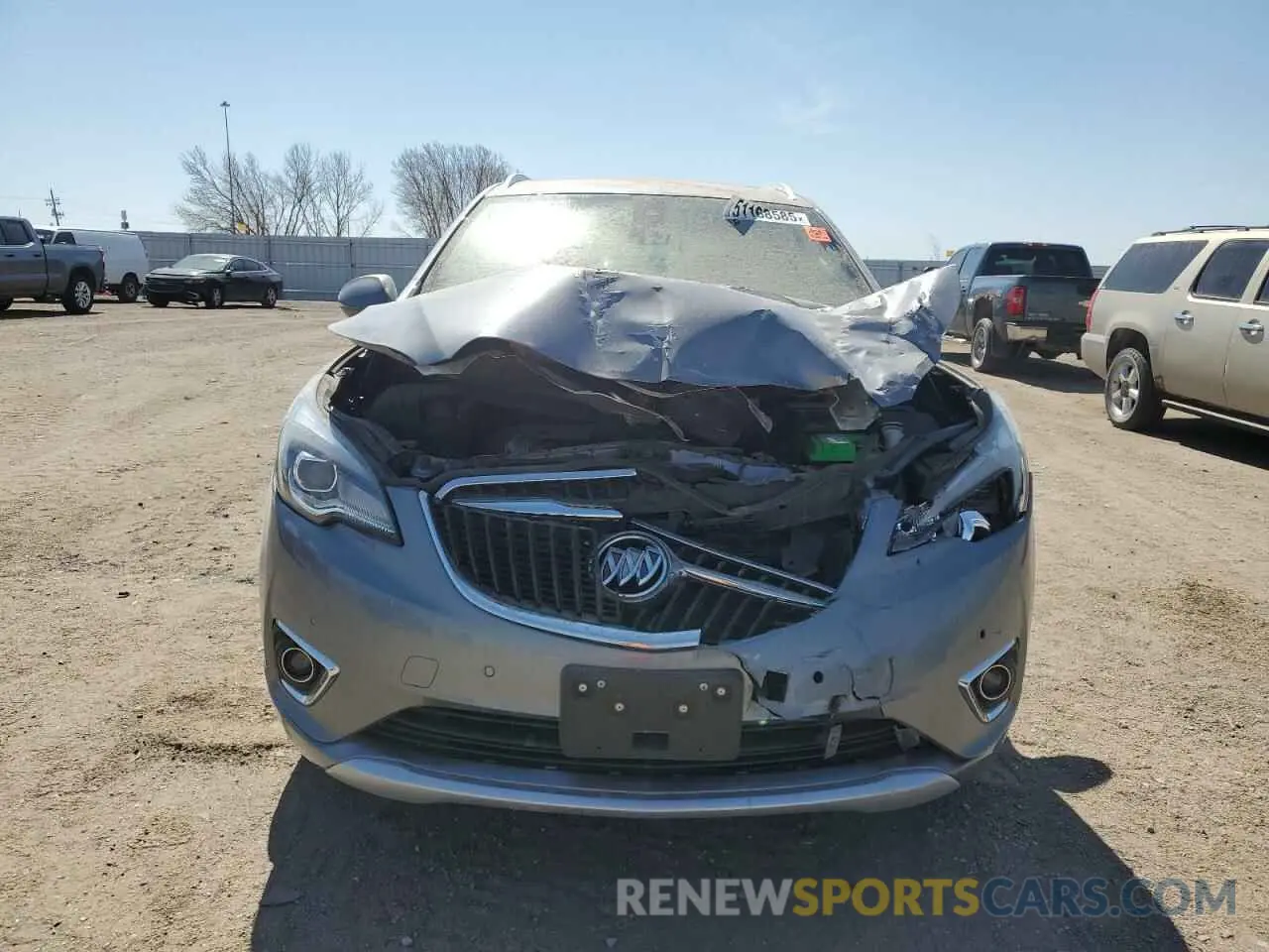 5 fotografías del automóvil dañado LRBFX4SX2KD034099 BUICK ENVISION 2019
