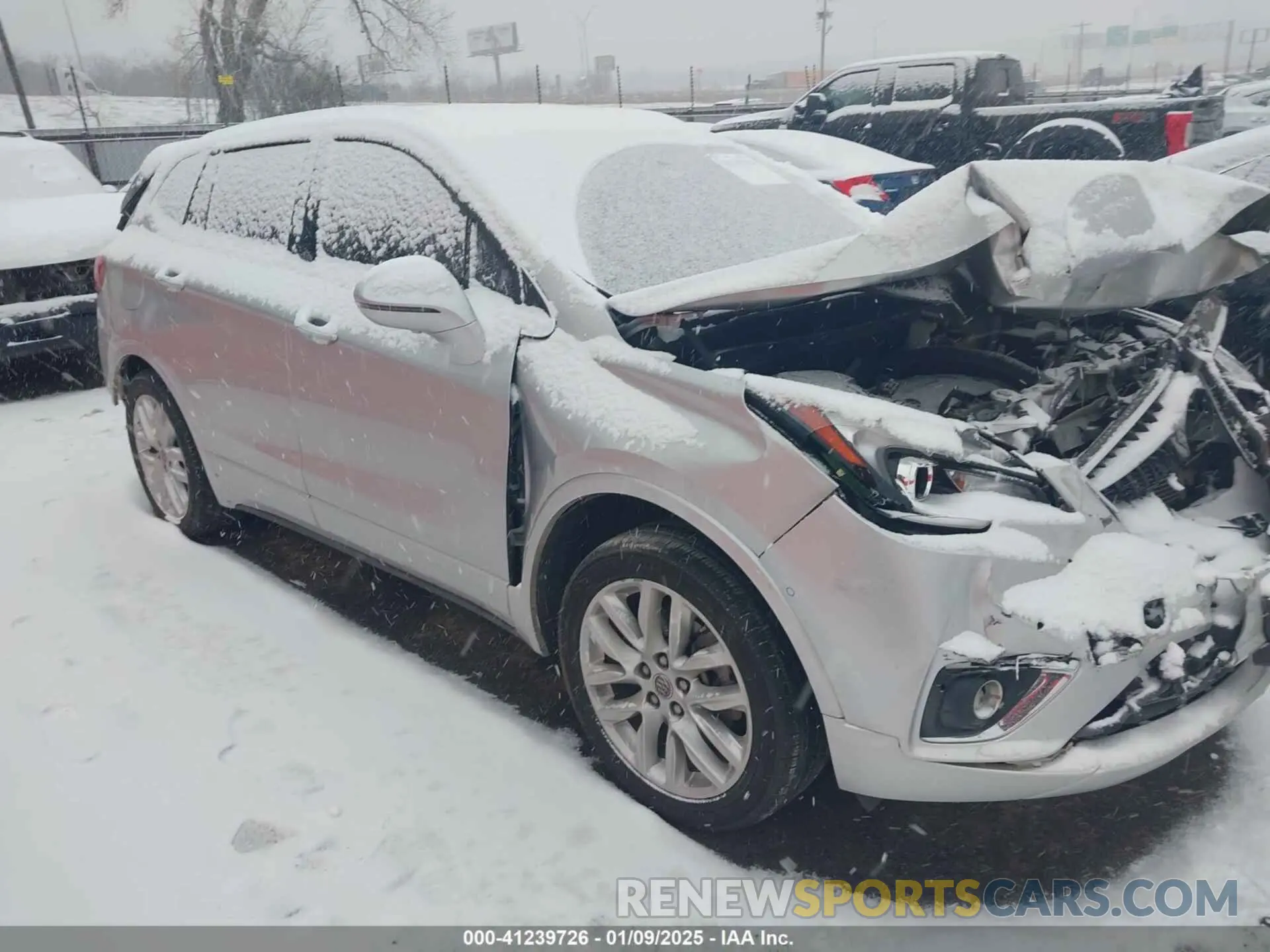 1 fotografías del automóvil dañado LRBFX4SX2KD097011 BUICK ENVISION 2019