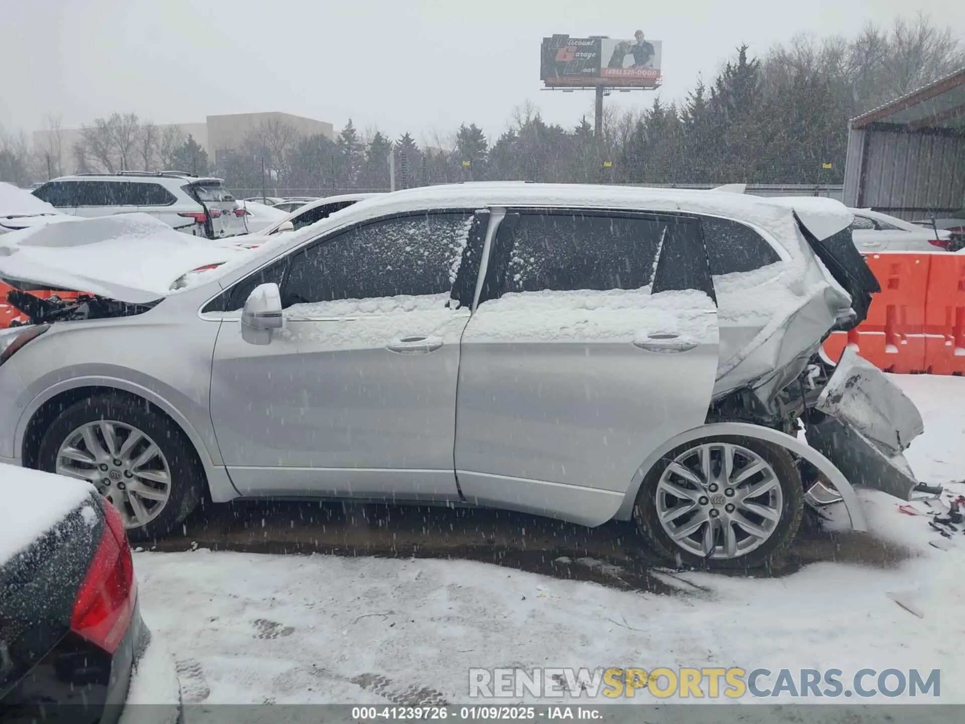 14 fotografías del automóvil dañado LRBFX4SX2KD097011 BUICK ENVISION 2019