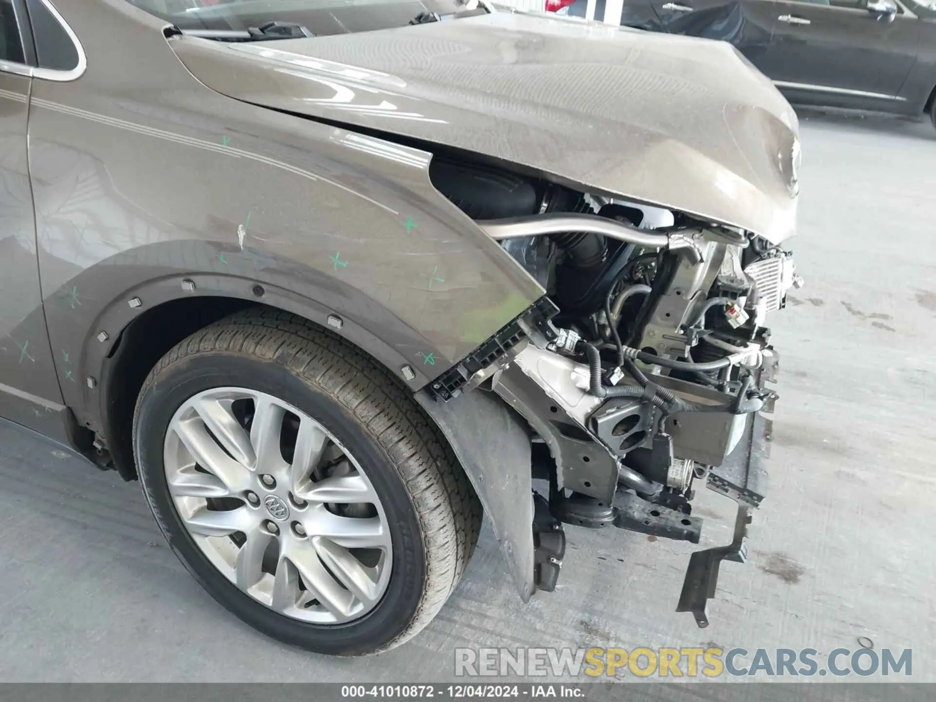6 fotografías del automóvil dañado LRBFX4SX9KD008597 BUICK ENVISION 2019