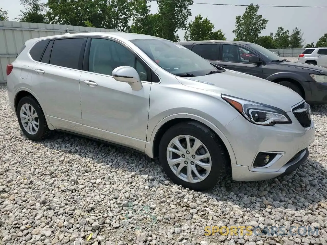 4 fotografías del automóvil dañado LRBFXBSA2KD002494 BUICK ENVISION 2019