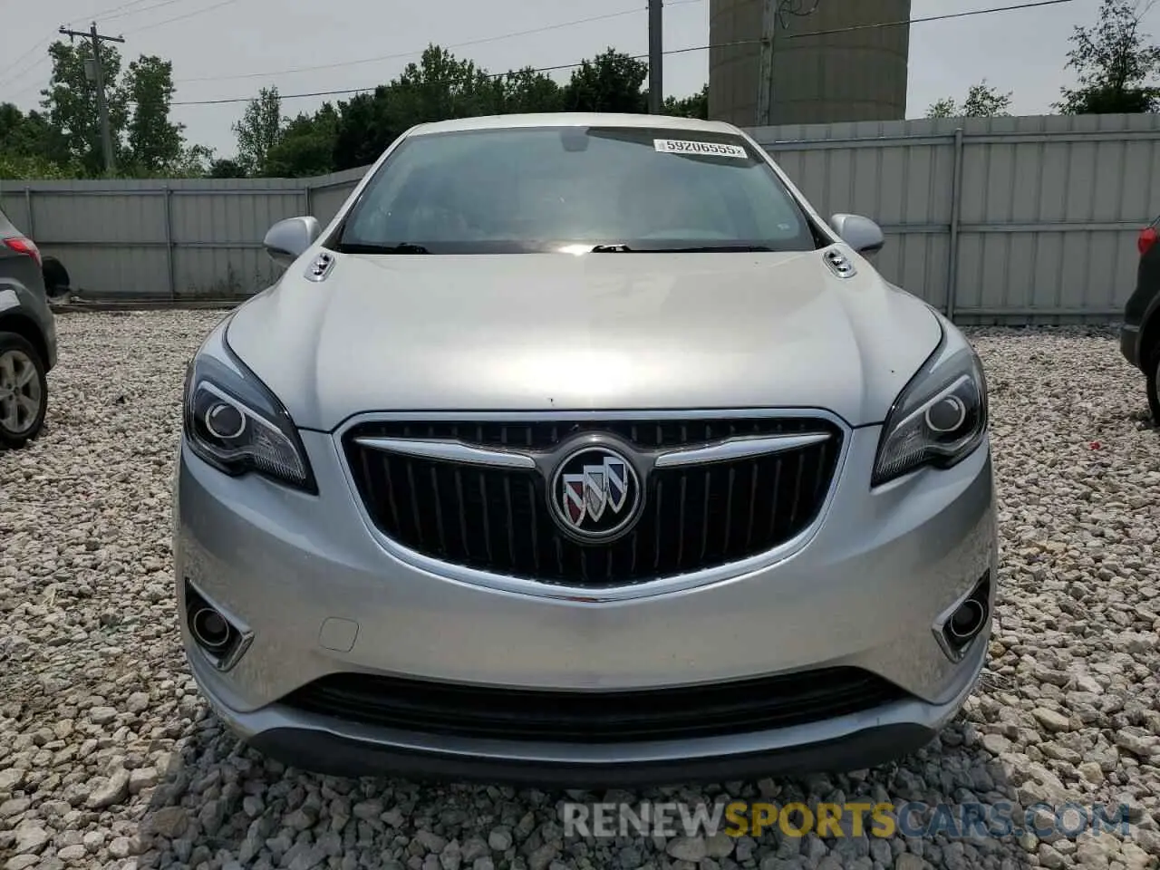 5 fotografías del automóvil dañado LRBFXBSA2KD002494 BUICK ENVISION 2019