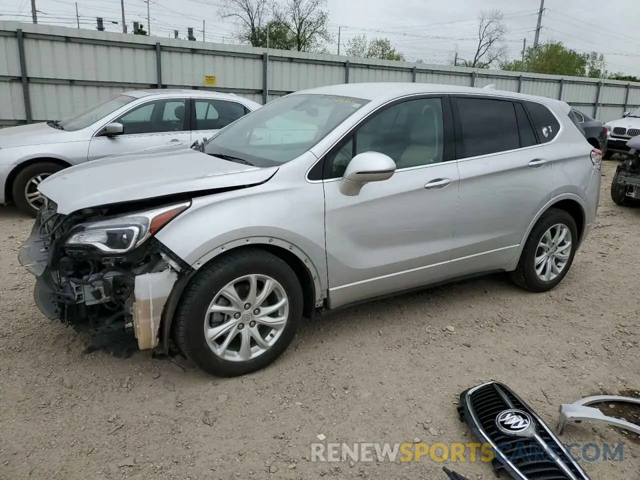 1 fotografías del automóvil dañado LRBFXBSA2KD033745 BUICK ENVISION 2019