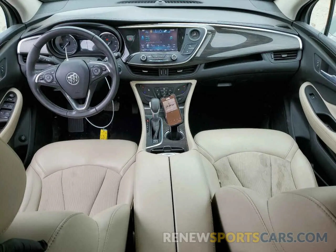 8 fotografías del automóvil dañado LRBFXBSA2KD033745 BUICK ENVISION 2019