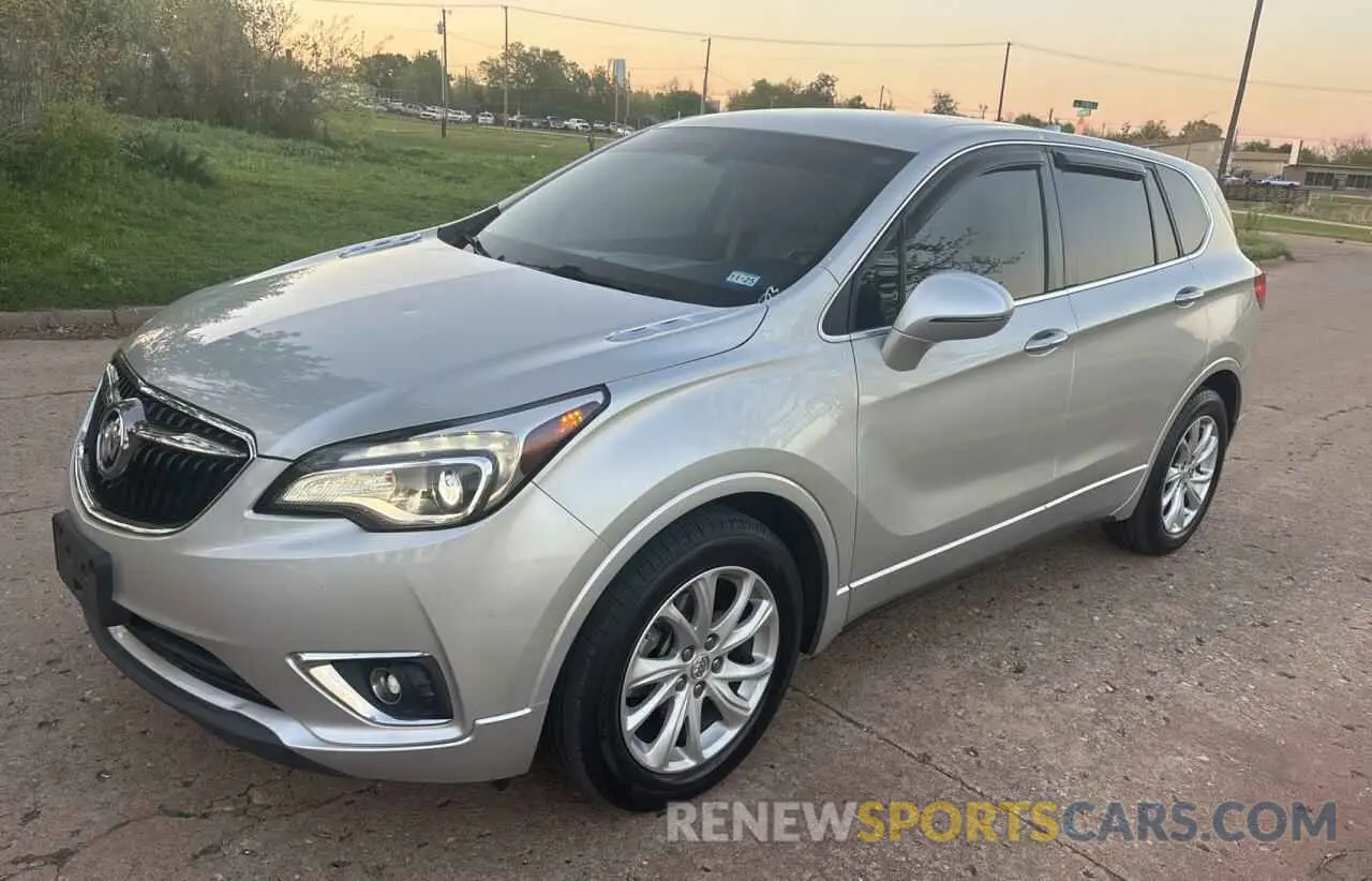 2 fotografías del automóvil dañado LRBFXBSA2KD060184 BUICK ENVISION 2019
