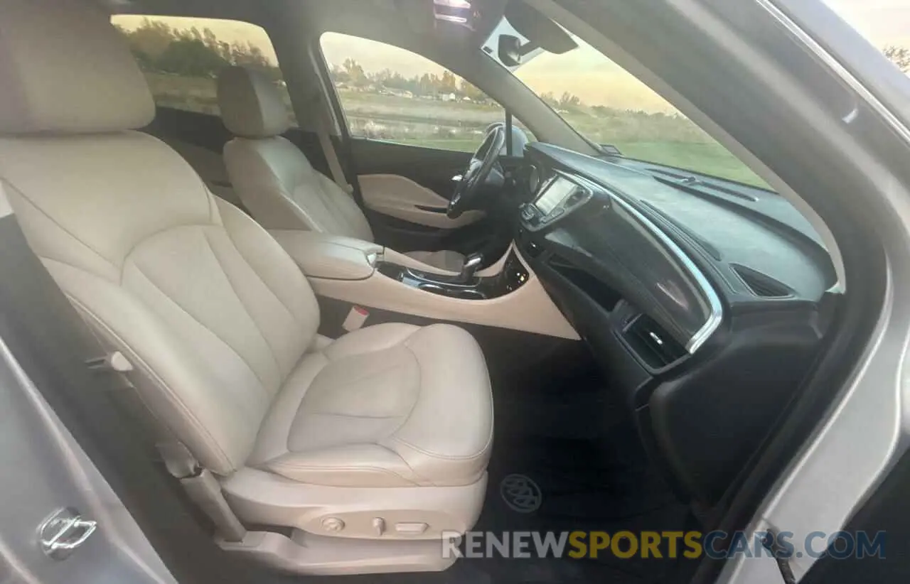 5 fotografías del automóvil dañado LRBFXBSA2KD060184 BUICK ENVISION 2019