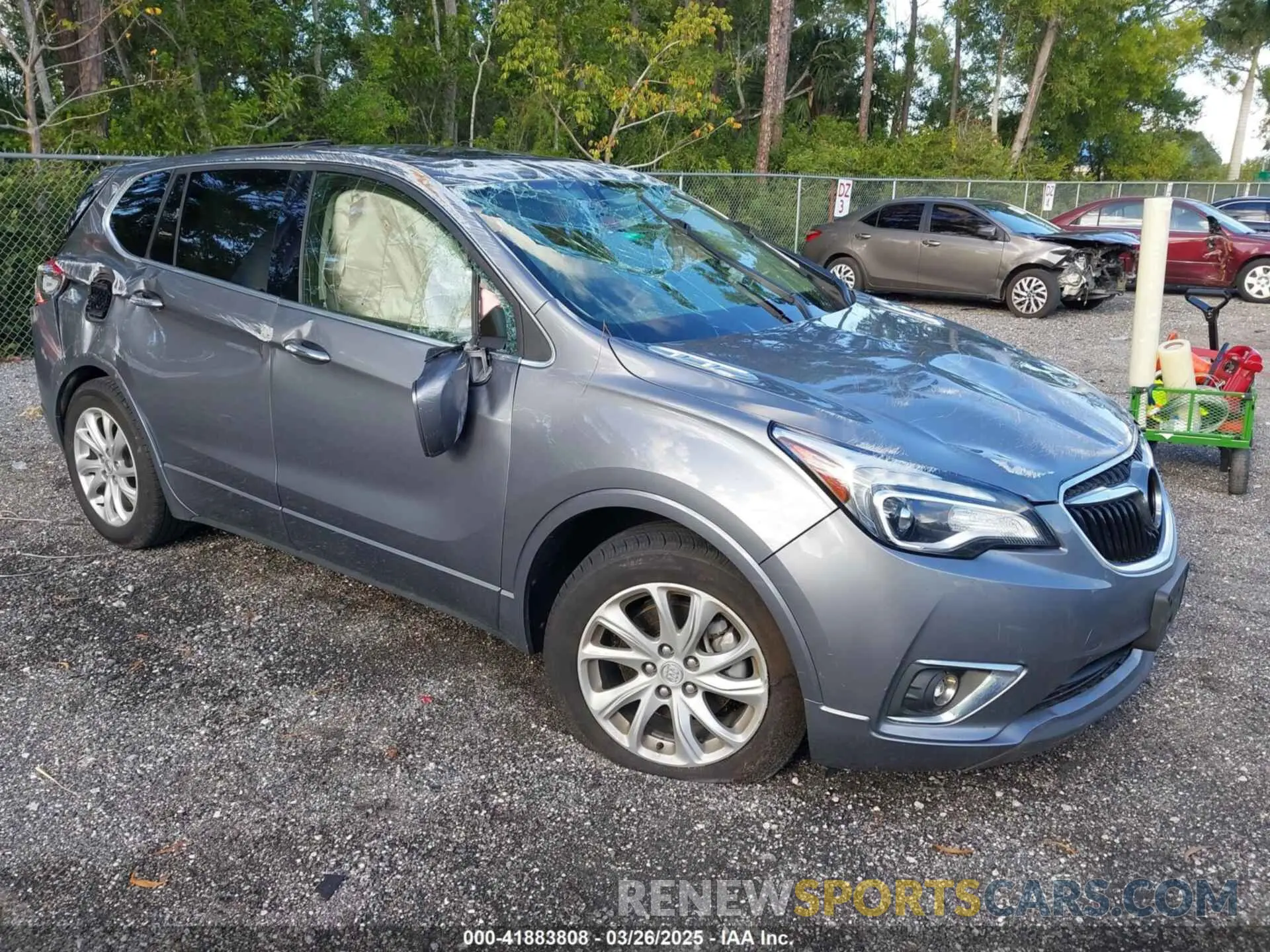 1 fotografías del automóvil dañado LRBFXBSA3KD075888 BUICK ENVISION 2019