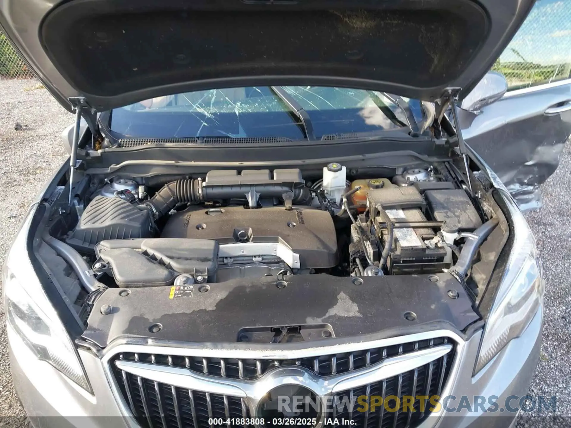 10 fotografías del automóvil dañado LRBFXBSA3KD075888 BUICK ENVISION 2019
