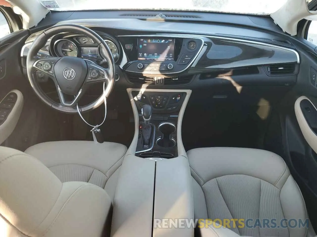 8 fotografías del automóvil dañado LRBFXBSA4KD008507 BUICK ENVISION 2019