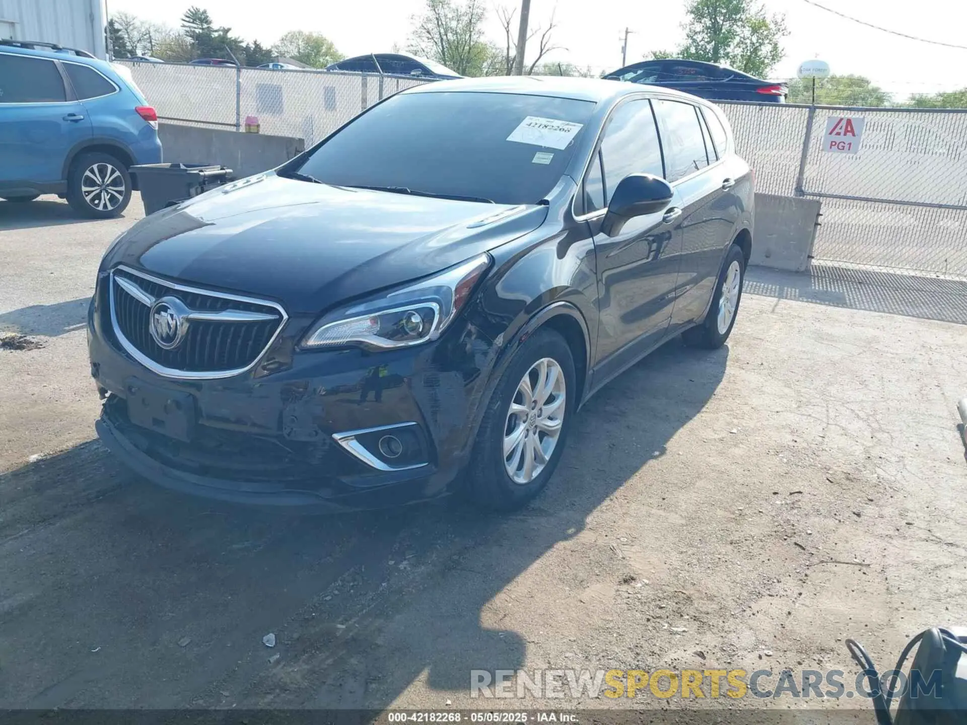 2 fotografías del automóvil dañado LRBFXBSA4KD146323 BUICK ENVISION 2019