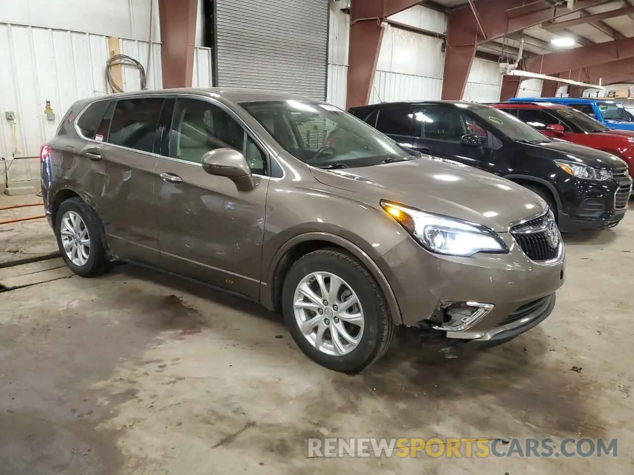 4 fotografías del automóvil dañado LRBFXBSA5KD121897 BUICK ENVISION 2019