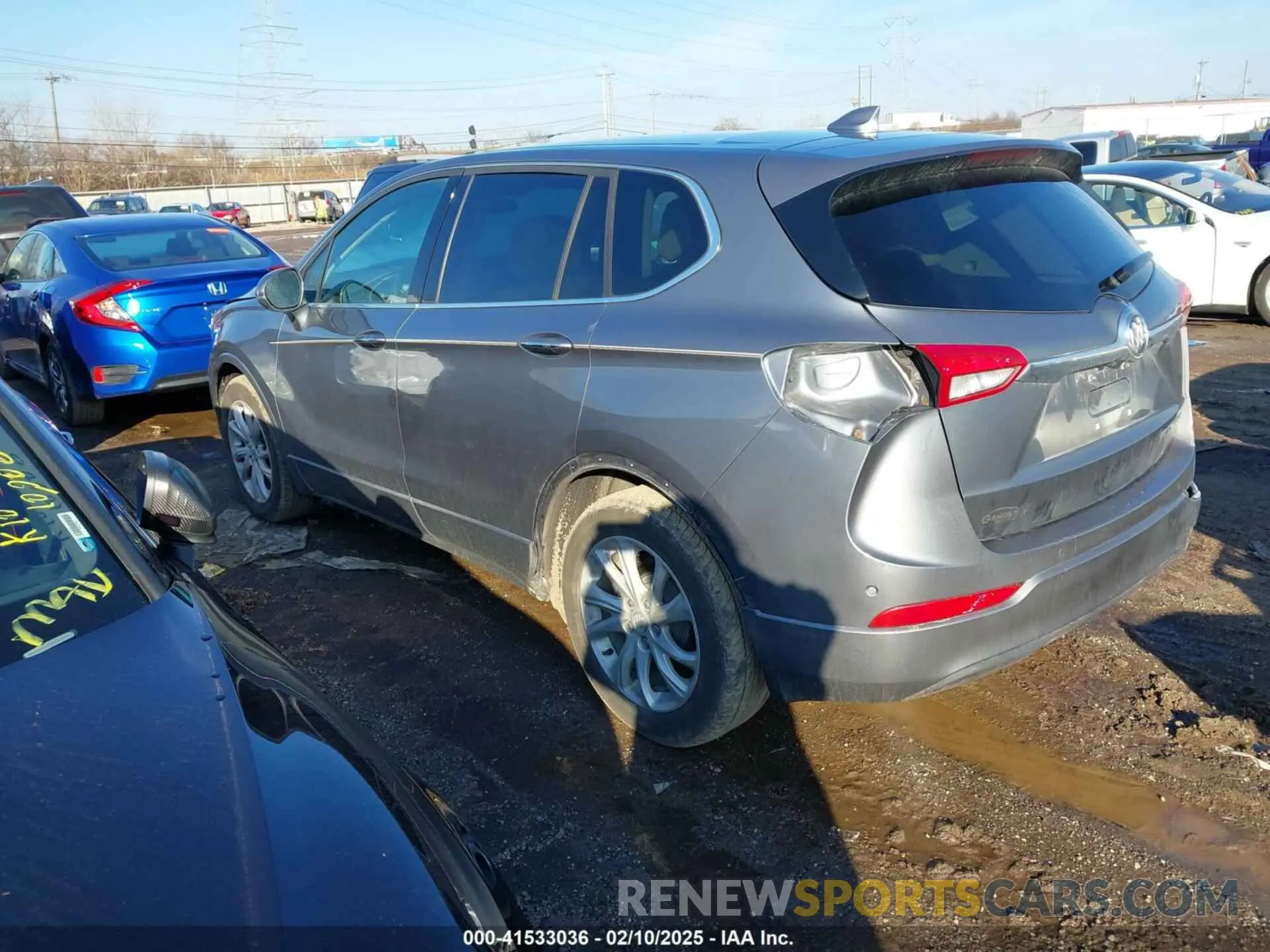 3 fotografías del automóvil dañado LRBFXBSA8KD023849 BUICK ENVISION 2019