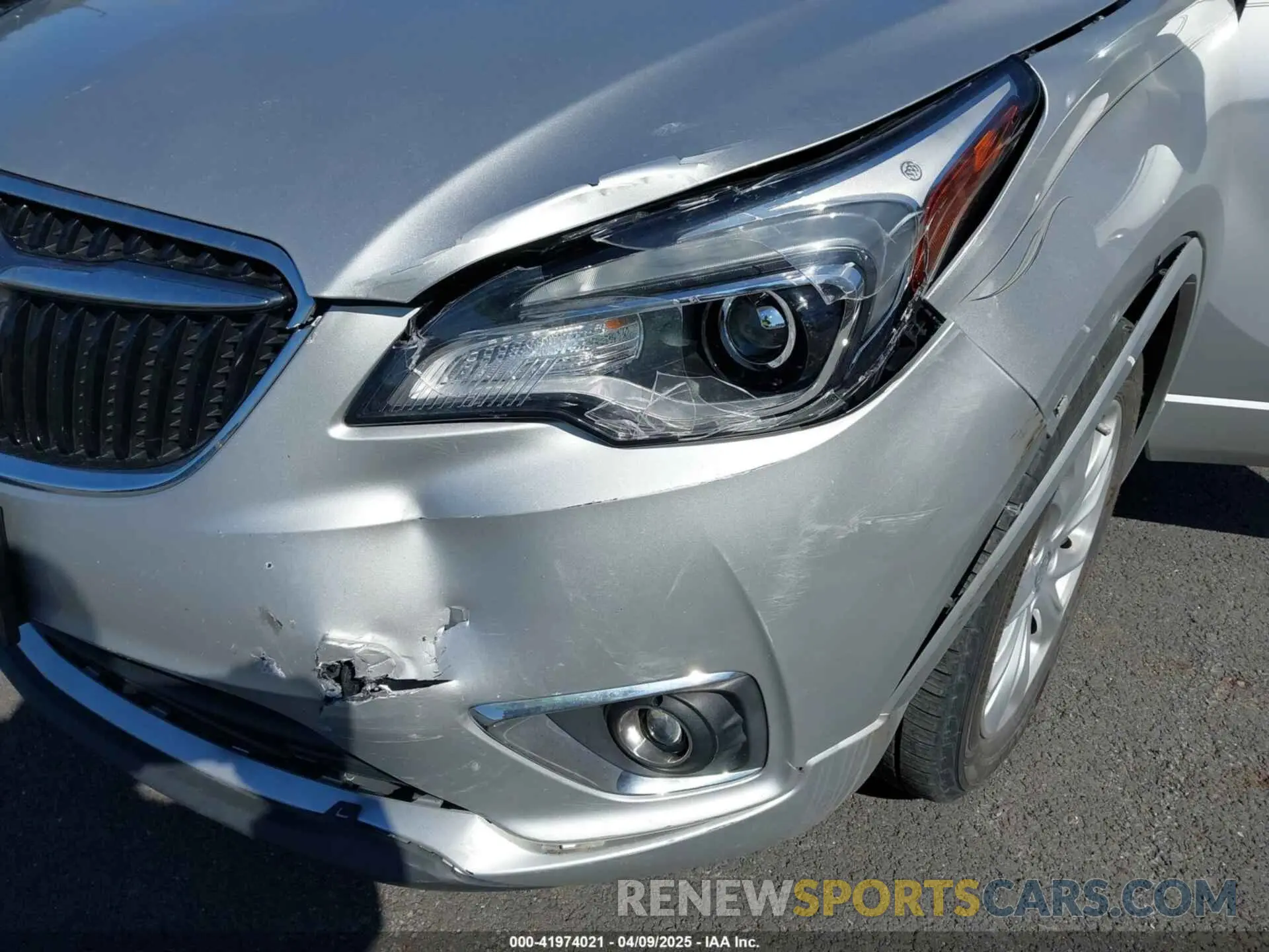 6 fotografías del automóvil dañado LRBFXBSA8KD120419 BUICK ENVISION 2019