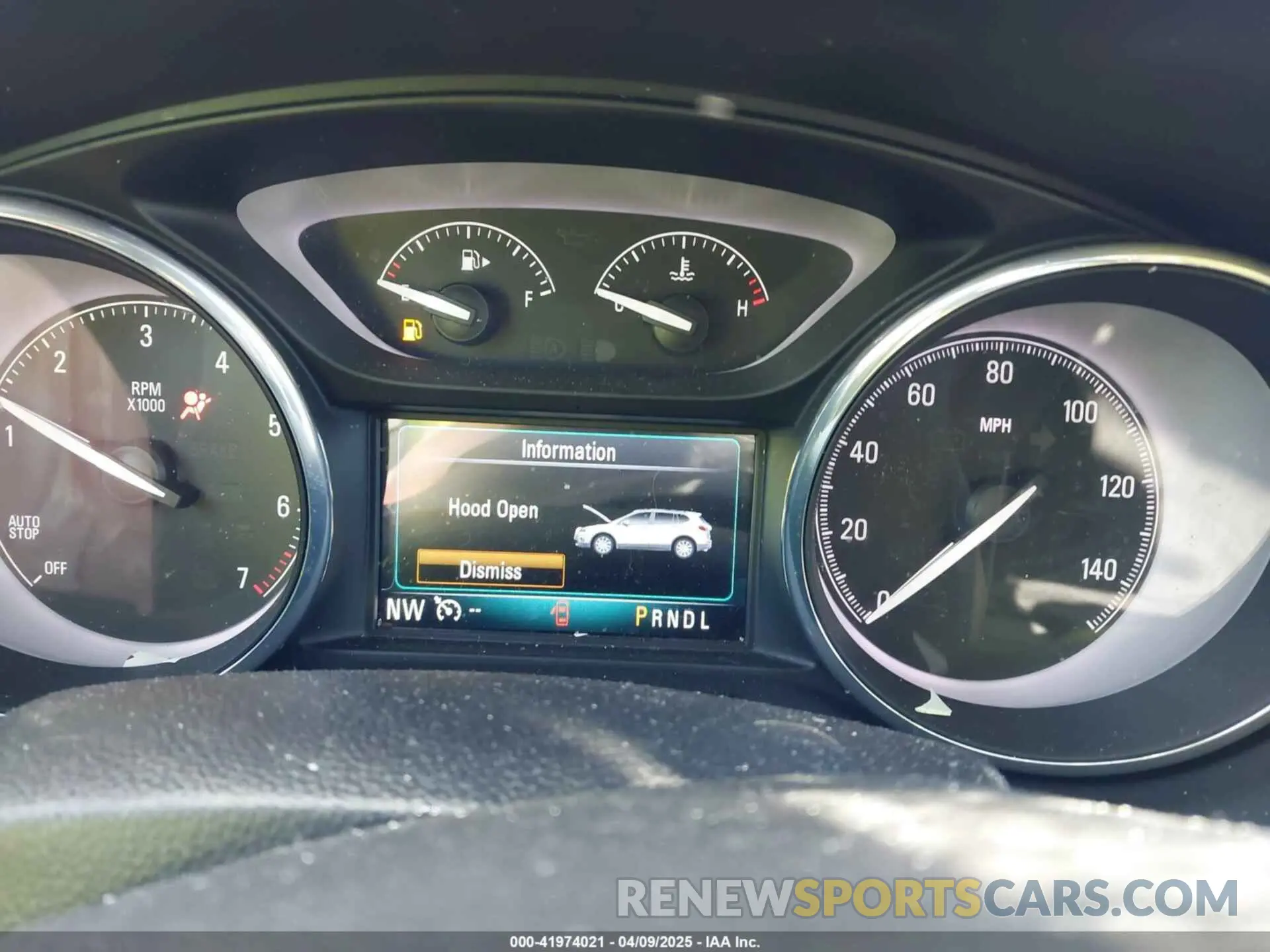 7 fotografías del automóvil dañado LRBFXBSA8KD120419 BUICK ENVISION 2019