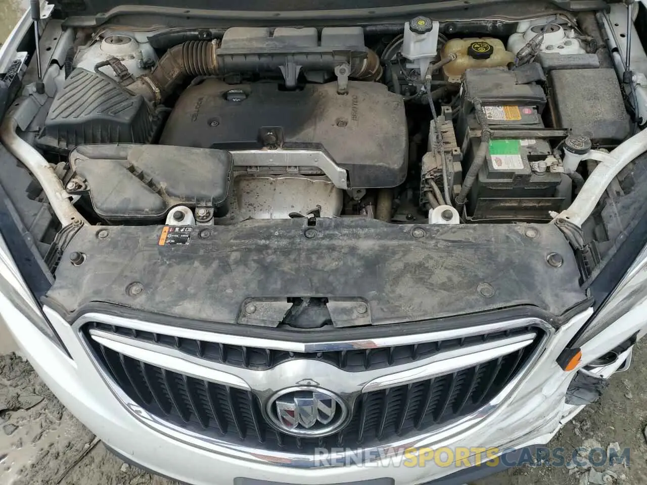 12 fotografías del automóvil dañado LRBFXCSA0KD040358 BUICK ENVISION 2019