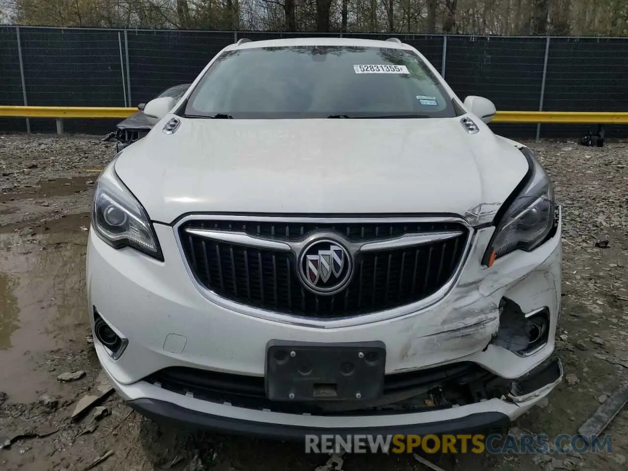 5 fotografías del automóvil dañado LRBFXCSA0KD040358 BUICK ENVISION 2019