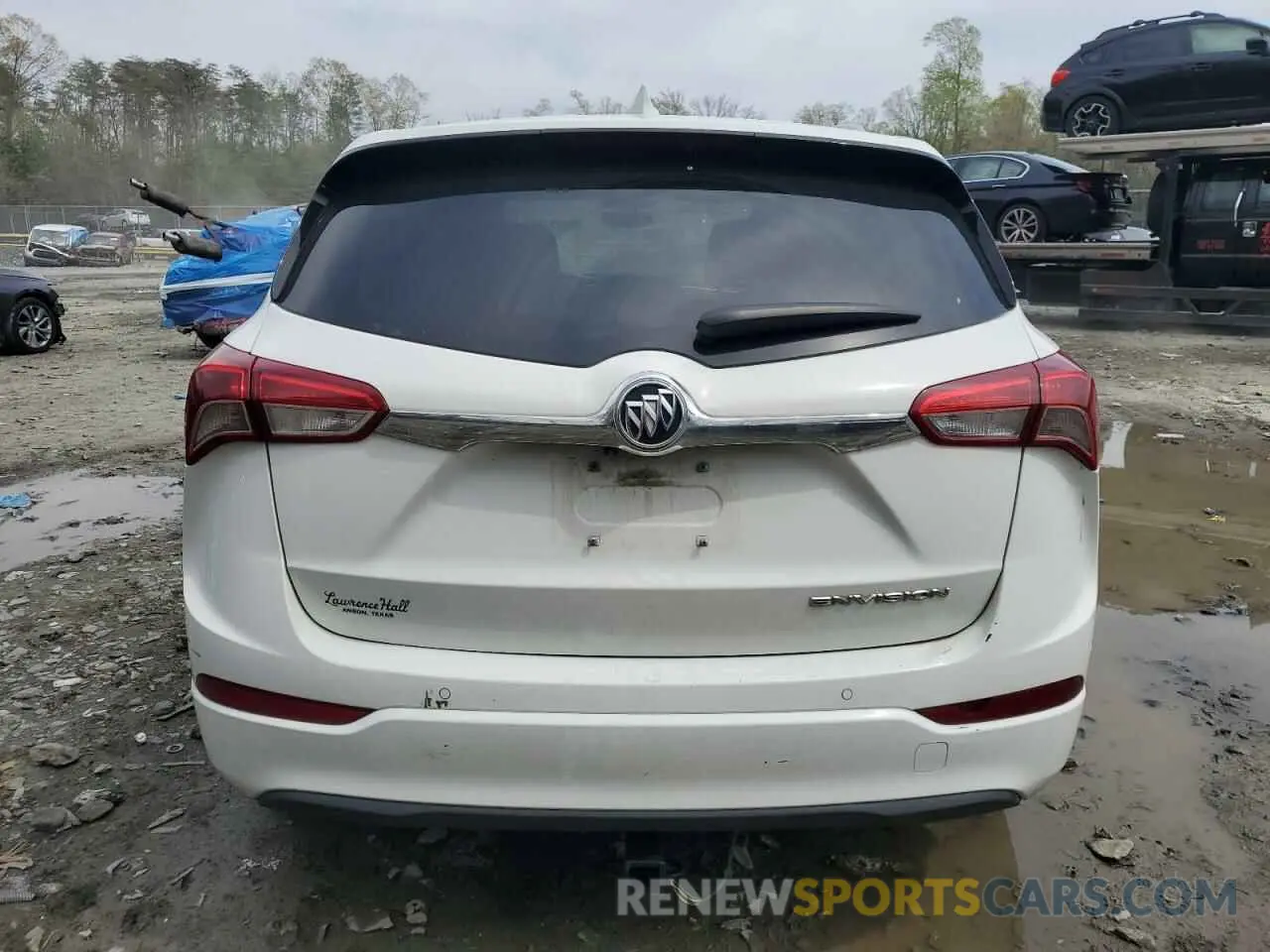 6 fotografías del automóvil dañado LRBFXCSA0KD040358 BUICK ENVISION 2019