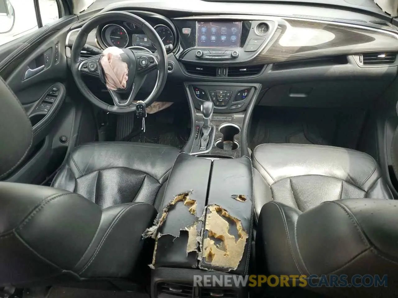 8 fotografías del automóvil dañado LRBFXCSA0KD040358 BUICK ENVISION 2019