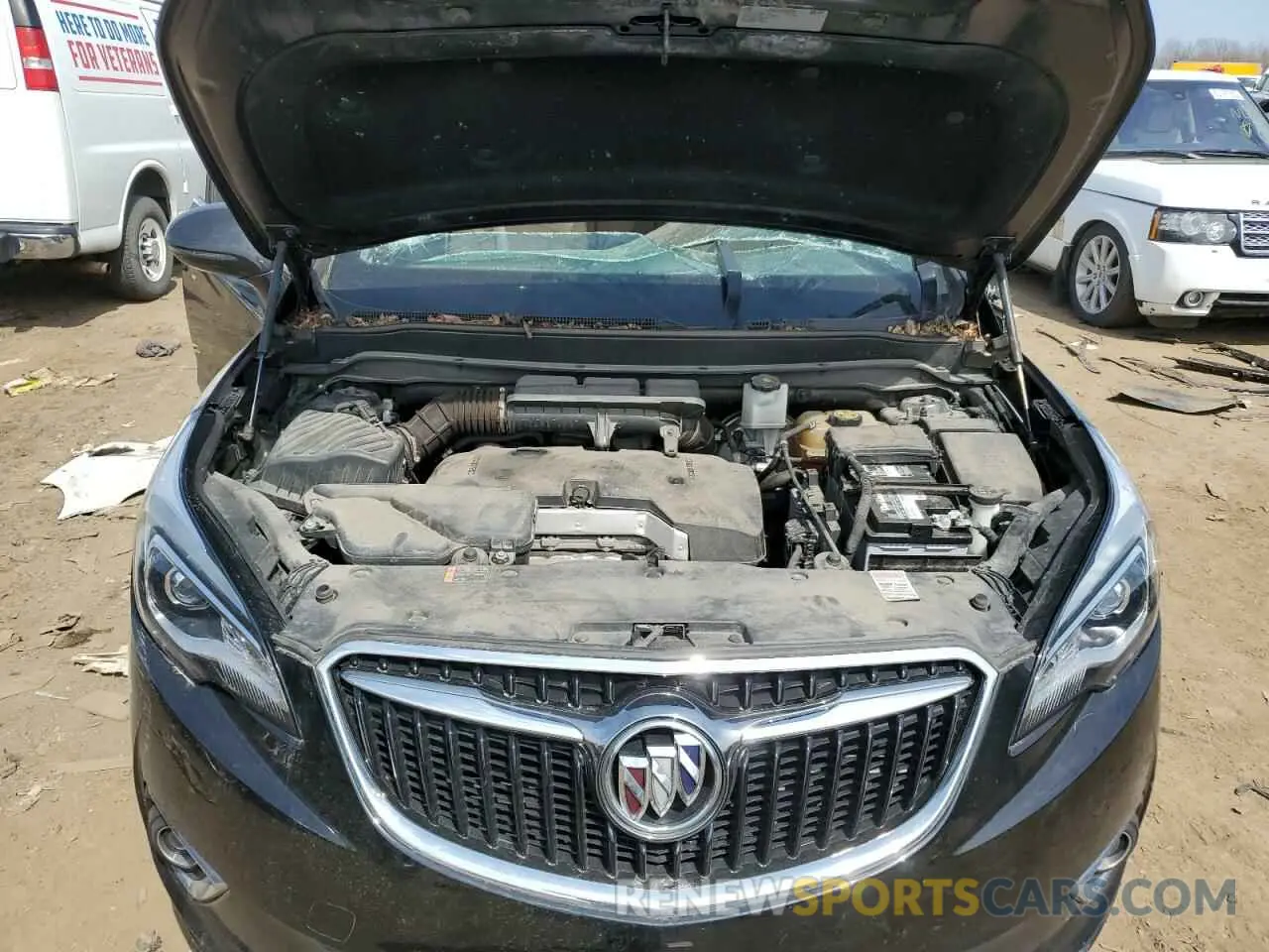 11 fotografías del automóvil dañado LRBFXCSA0KD121196 BUICK ENVISION 2019