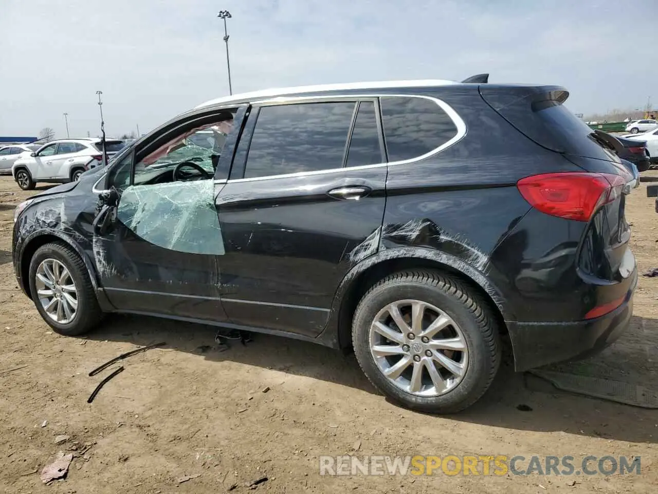 2 fotografías del automóvil dañado LRBFXCSA0KD121196 BUICK ENVISION 2019