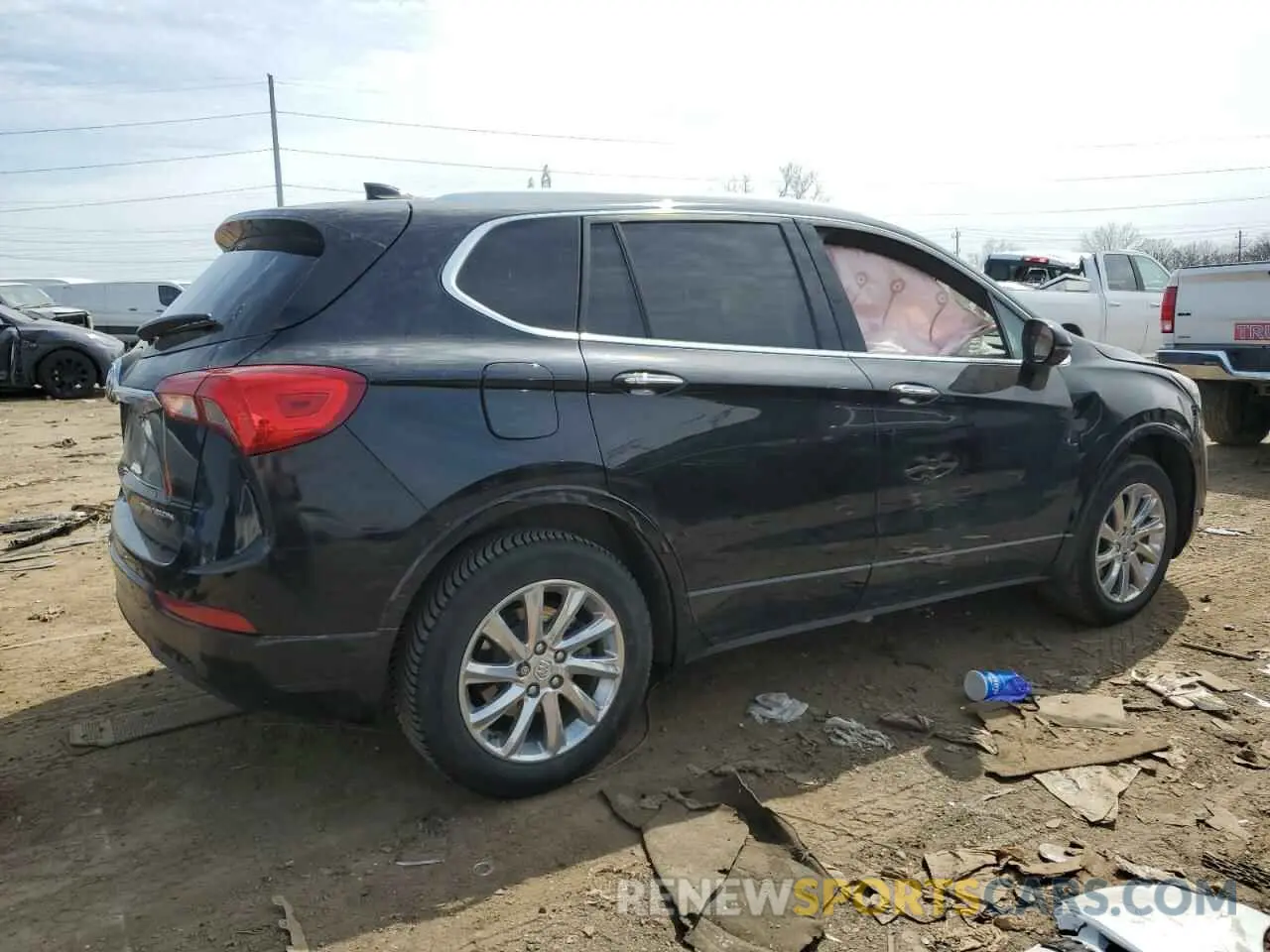3 fotografías del automóvil dañado LRBFXCSA0KD121196 BUICK ENVISION 2019